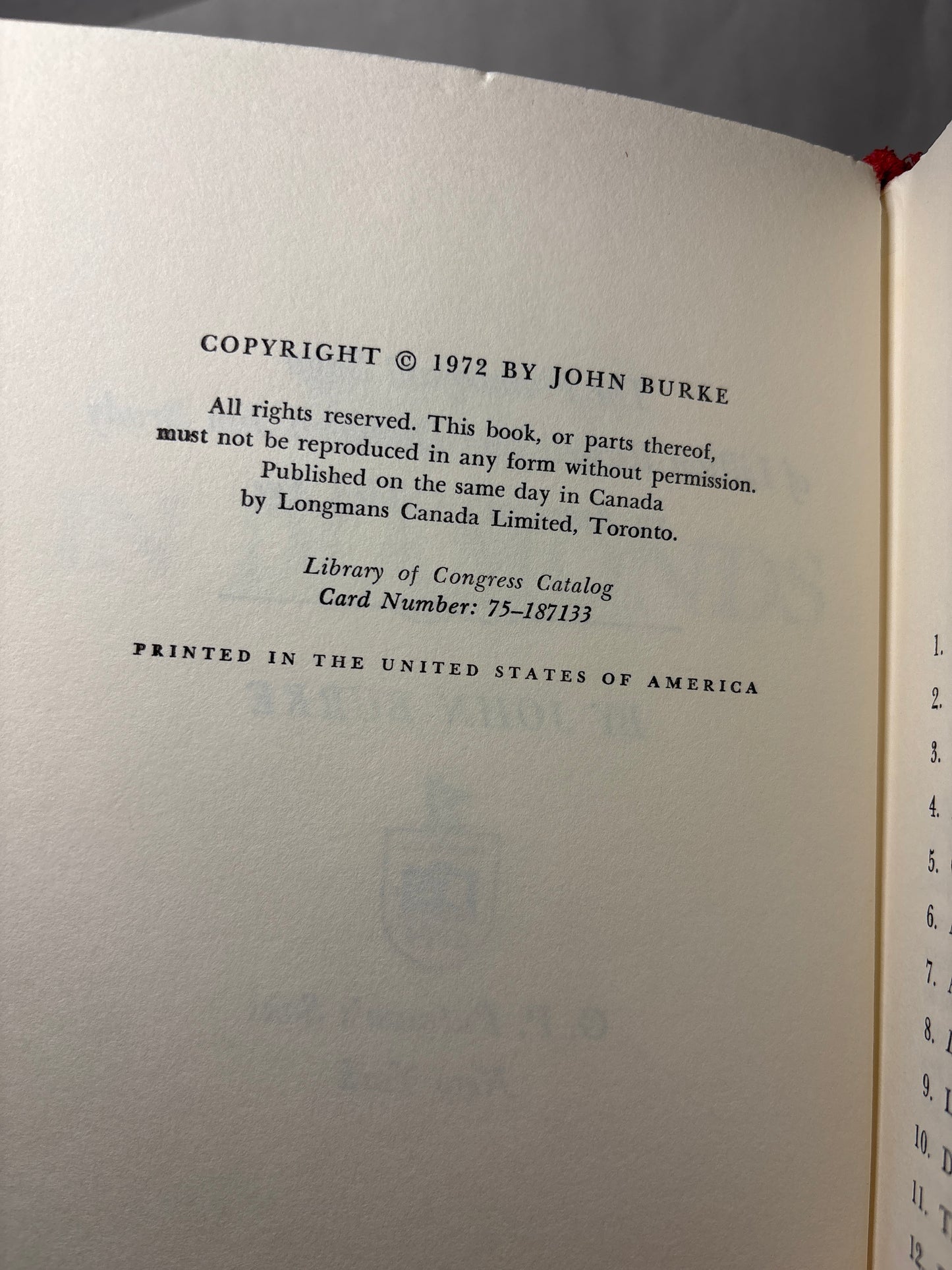 Duet in Diamonds by John Burke | Non-fiction History