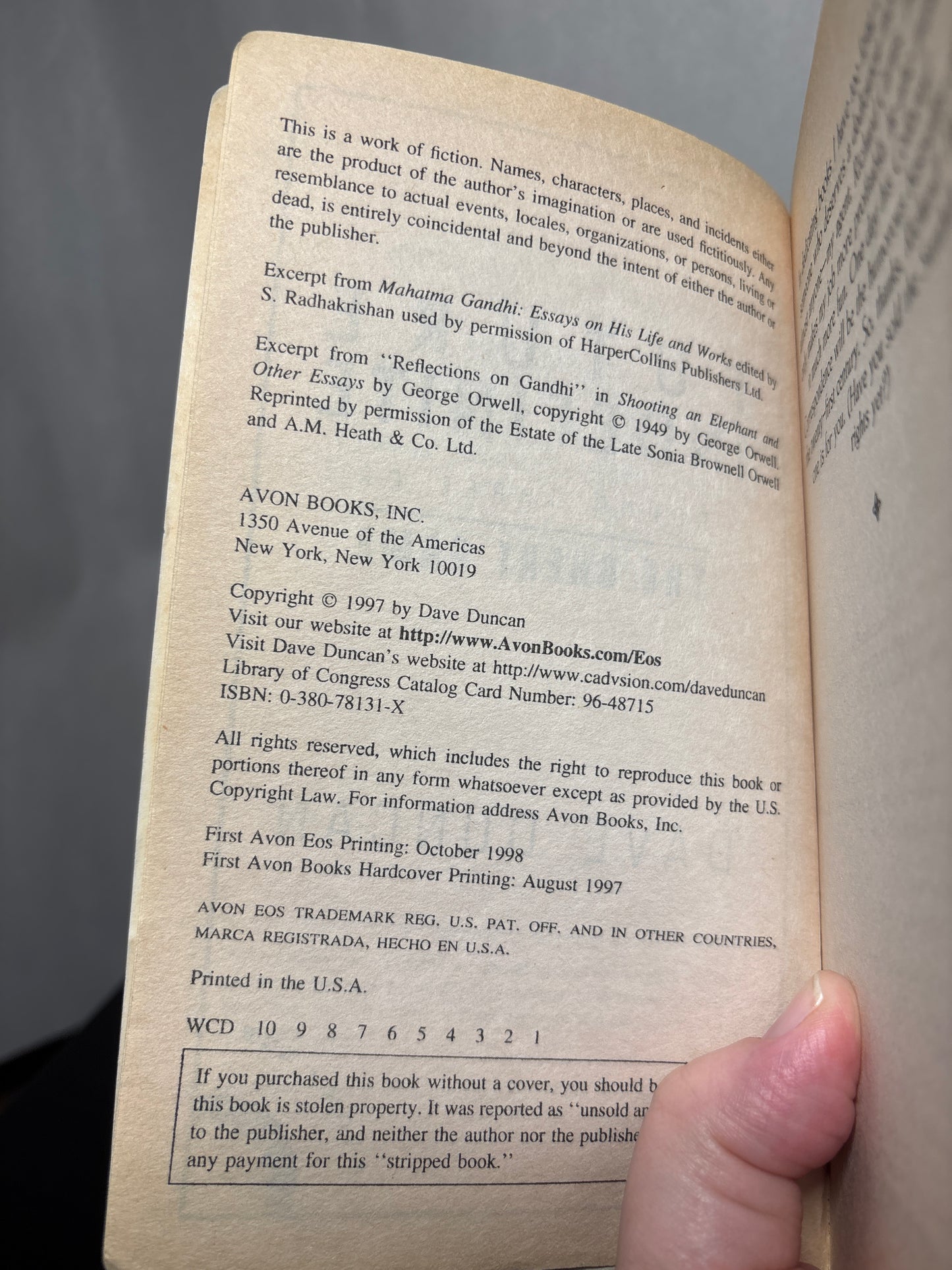 Future Indefinite by Dave Duncan (The Great Game #3) | Classic Fantasy