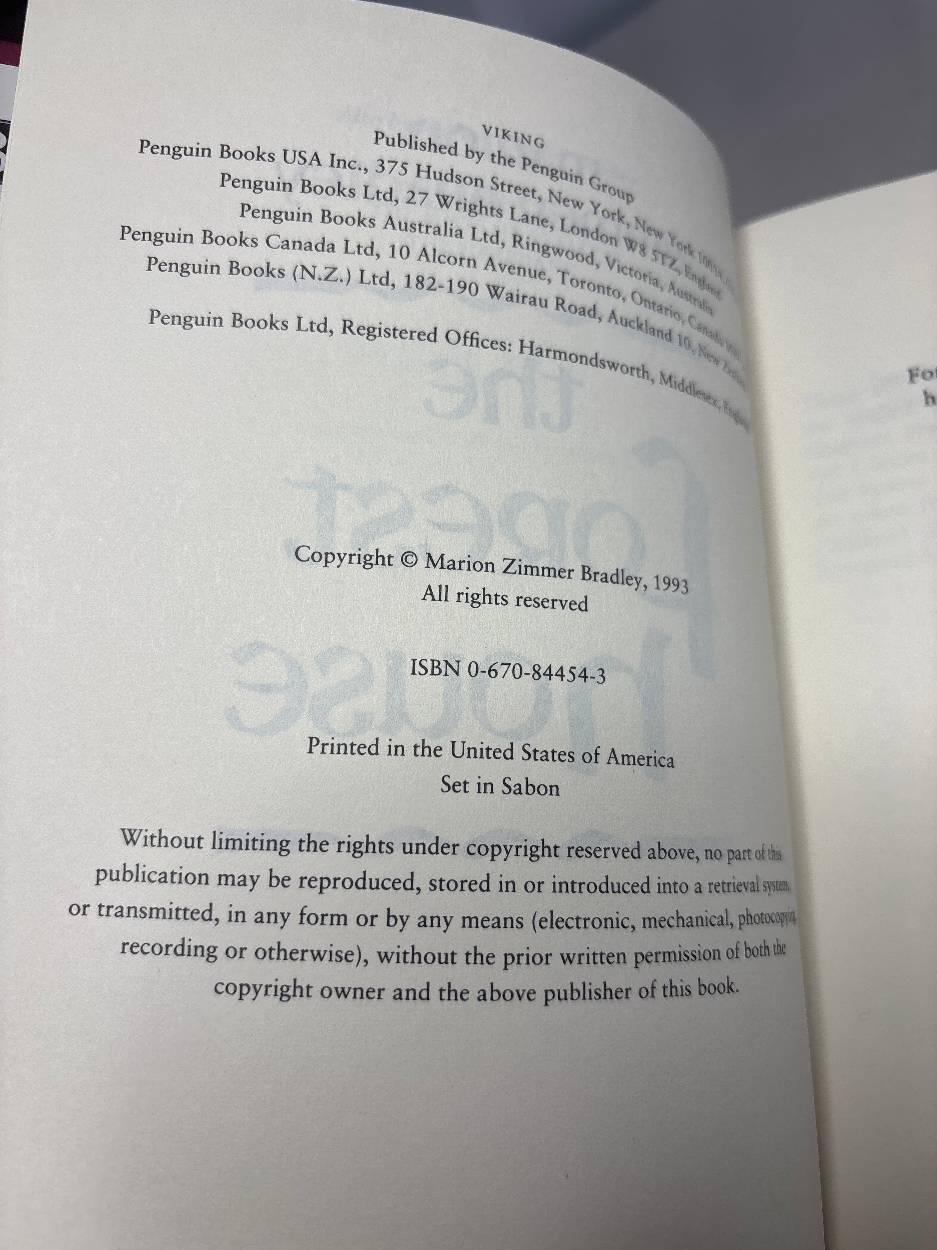 The Forest House by Marion Zimmer Bradley (Avalon #2)