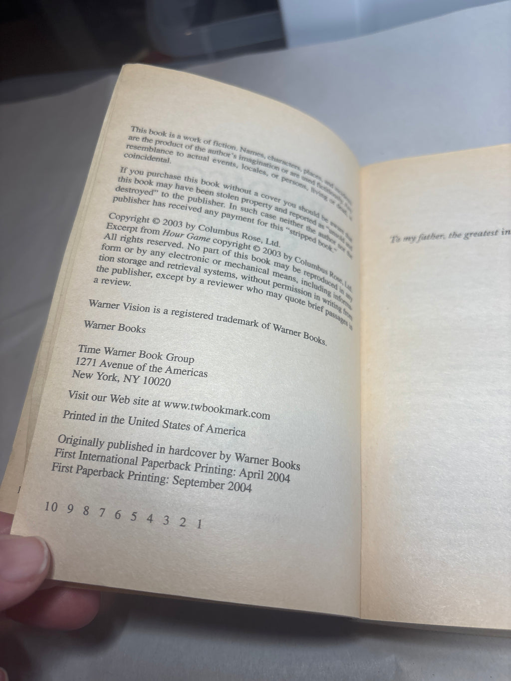 Split Second by David Baldacci