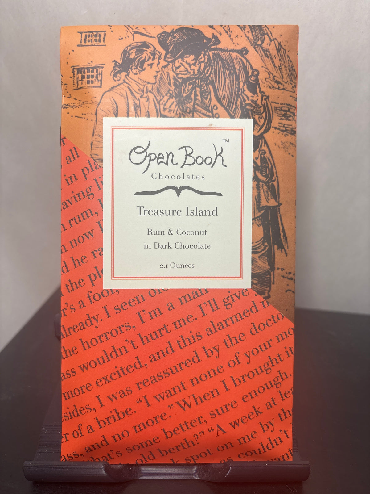 Open Book Chocolates - Treasure Island | Handmade Gourmet Literary Themed Chocolates