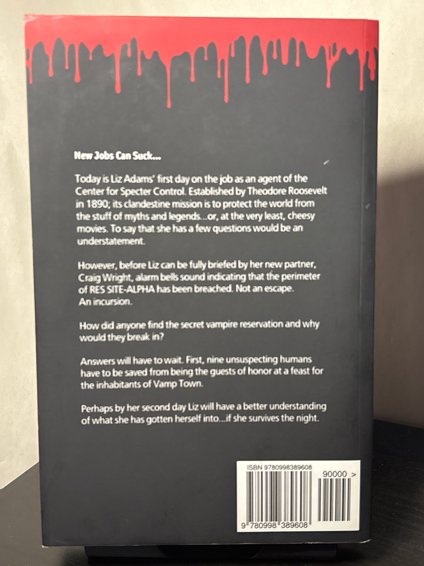 Vamp Town by Jeff Seats (Monster Keeper Series #1) | Urban Fantasy **Personalized**