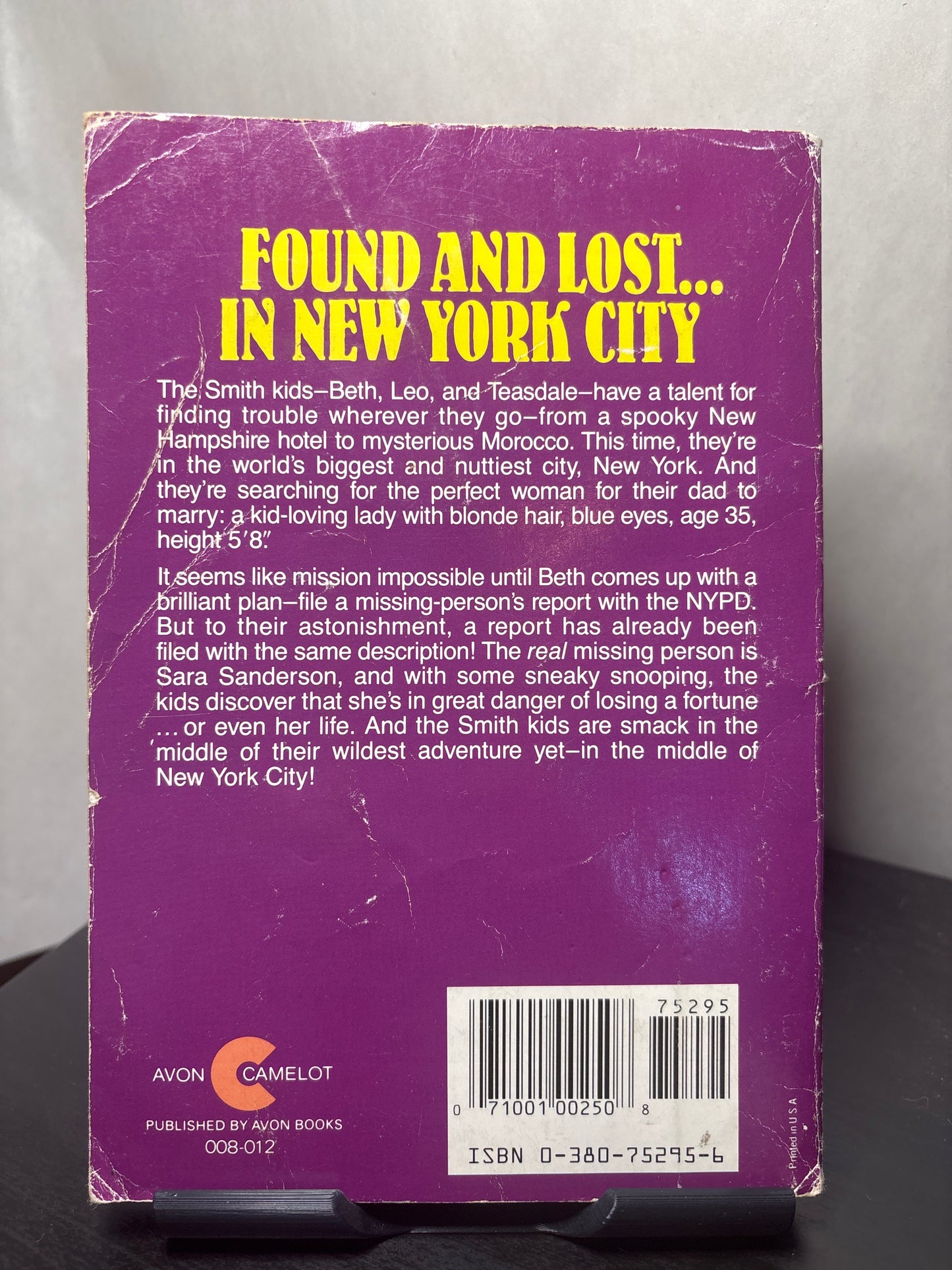 The Search for Sara Sanderson by Thomas McKean | YA Mystery
