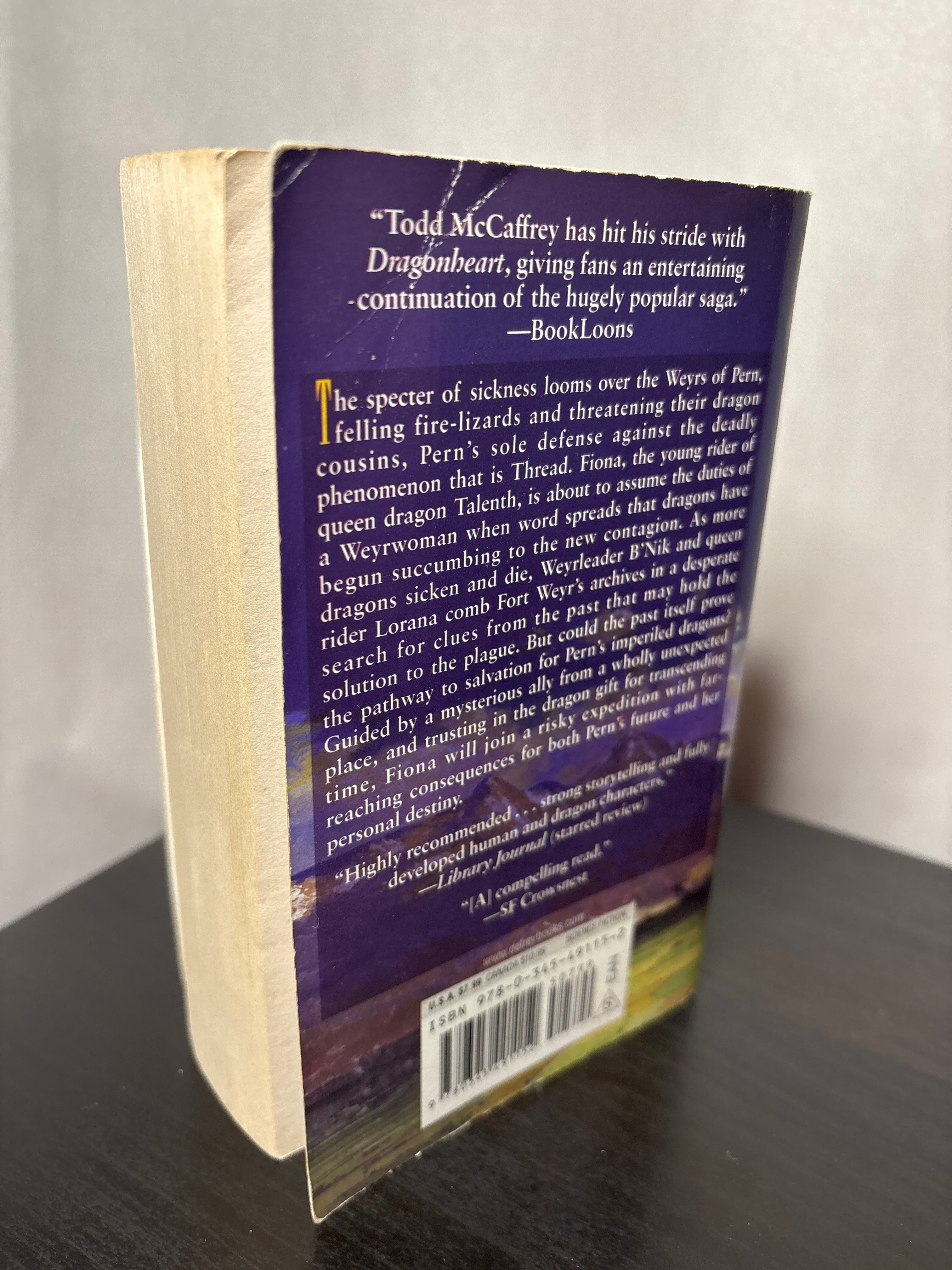 Dragonheart by Todd McCaffrey (Pern #20)