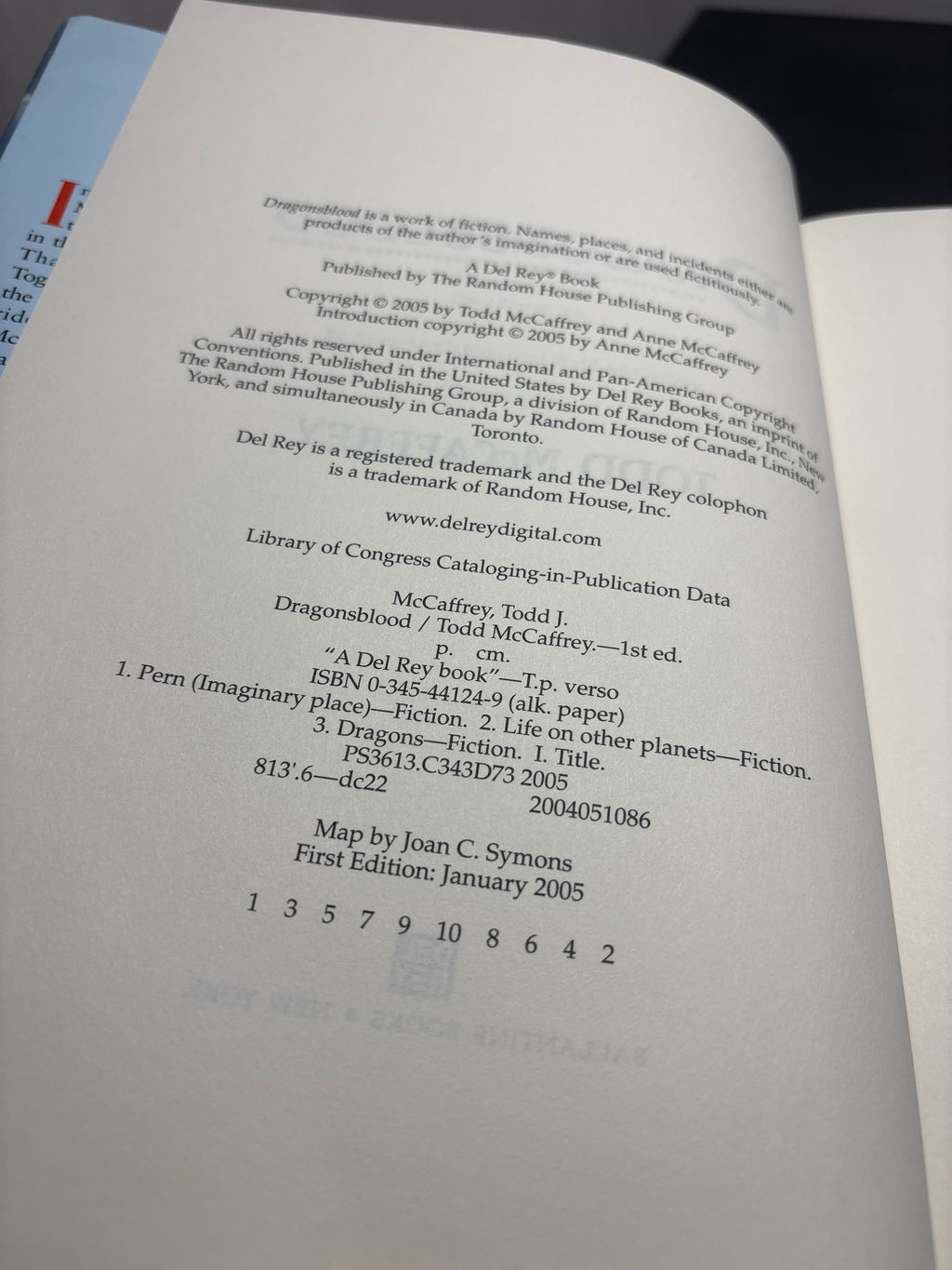 Dragonsblood by Todd McCaffrey (Pern #17)
