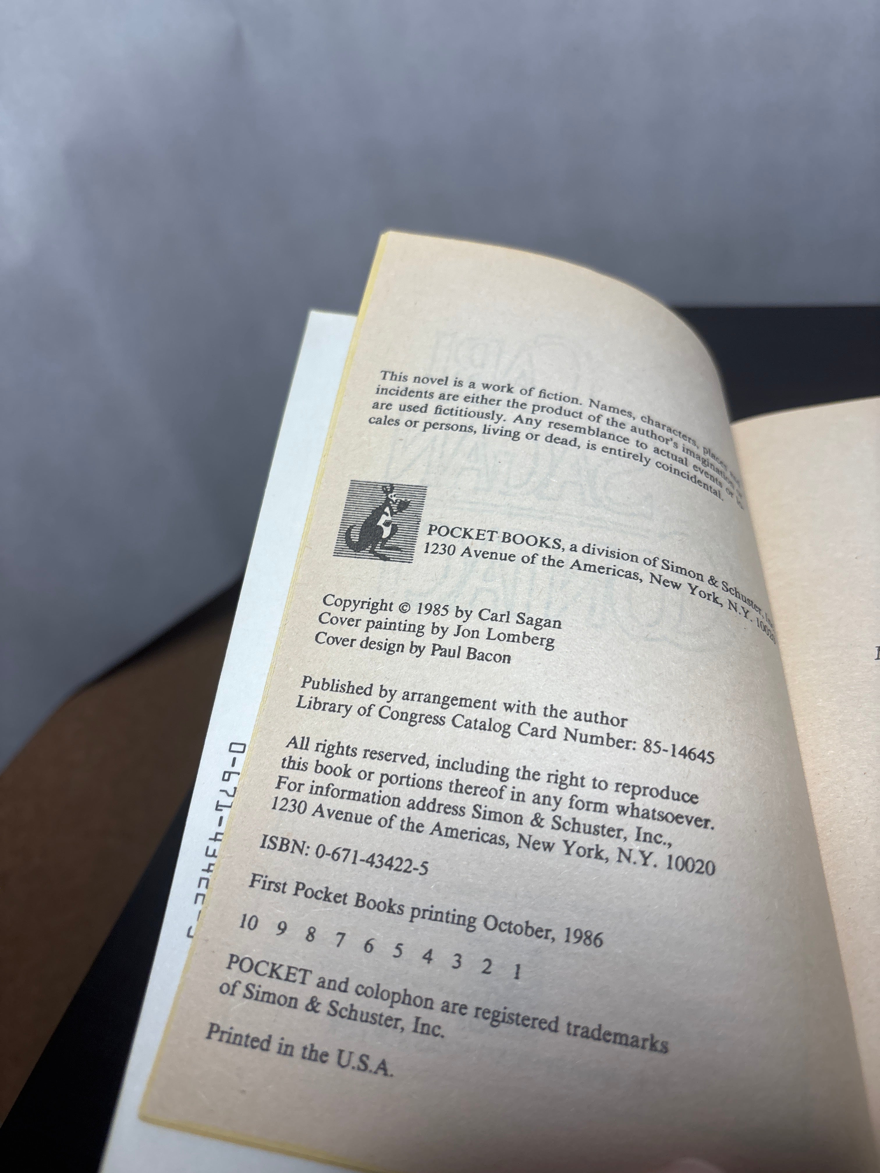 Contact by Carl Sagan