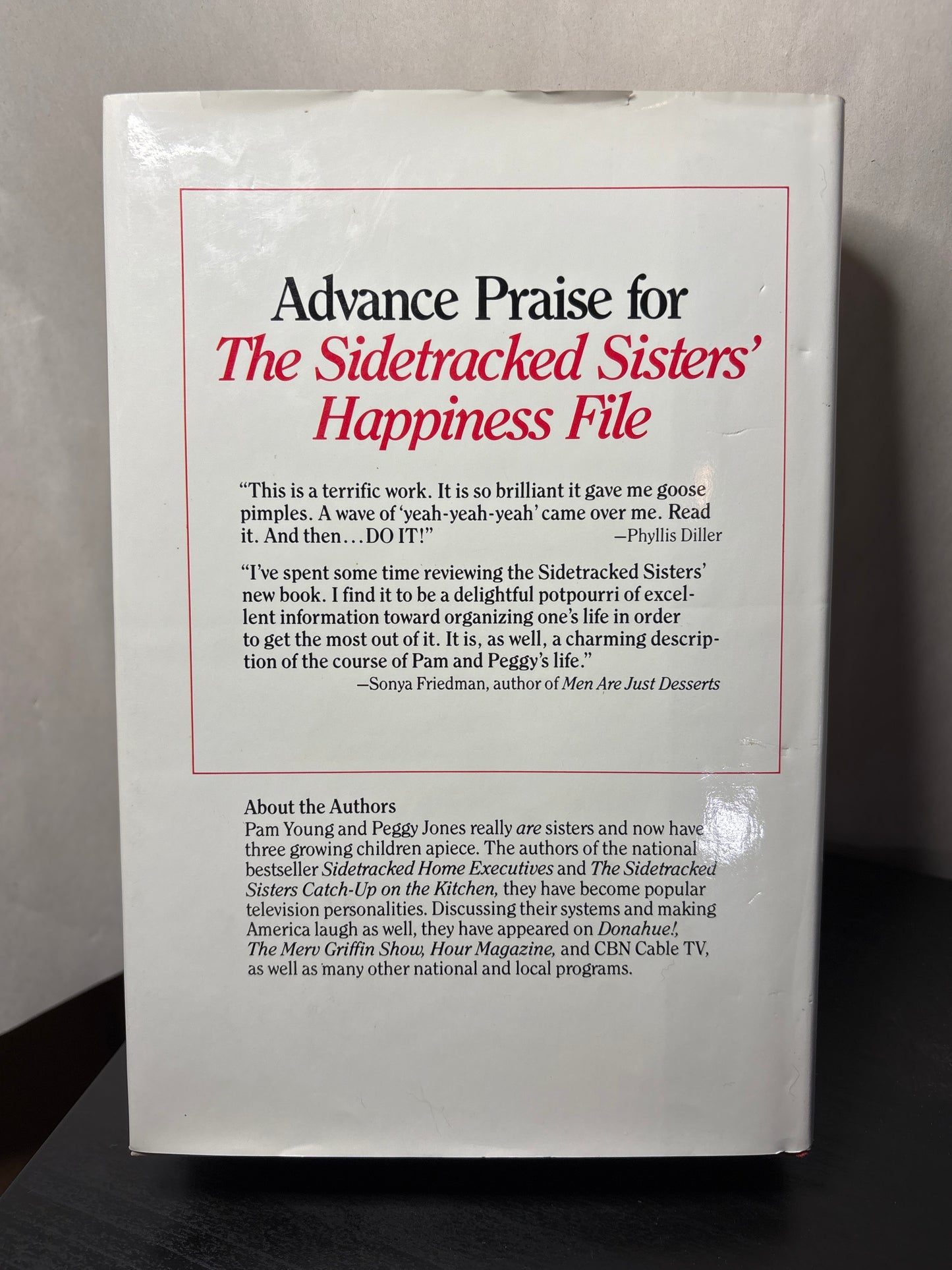 The Sidetracked Sisters' Happiness File by Pam Young, Peggy Jones | Self-help