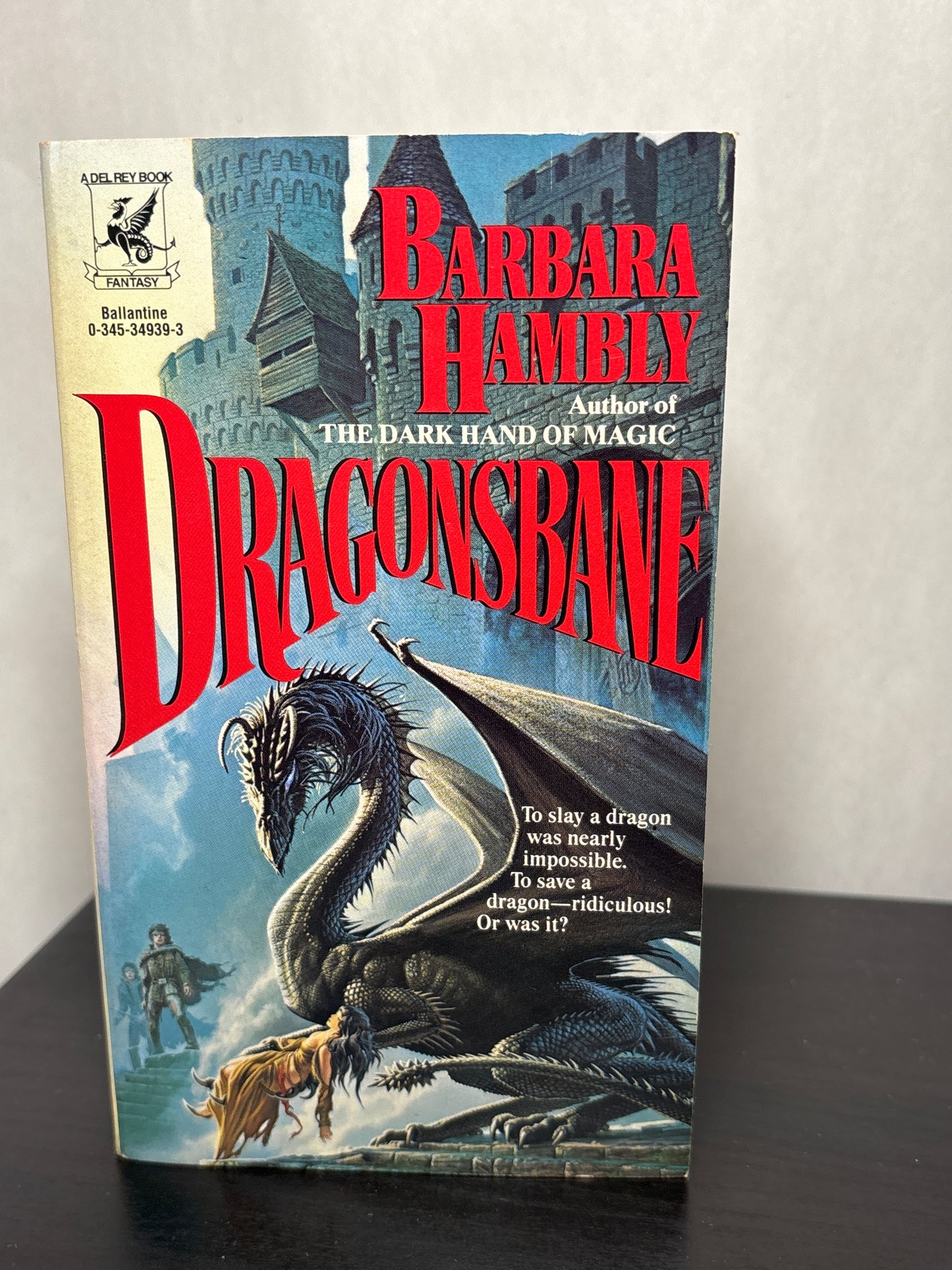 Dragonsbane by Barbara Hambley (Winterlands #1) |  Vintage Epic Fantasy