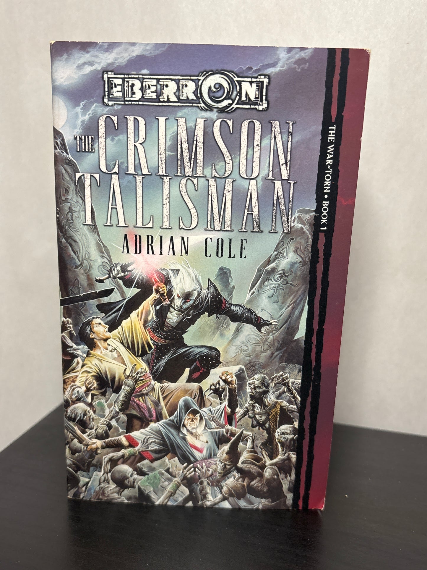 The Crimson Talisman by Adrian Cole (Eberron: War-Torn #1) | Classic Fantasy