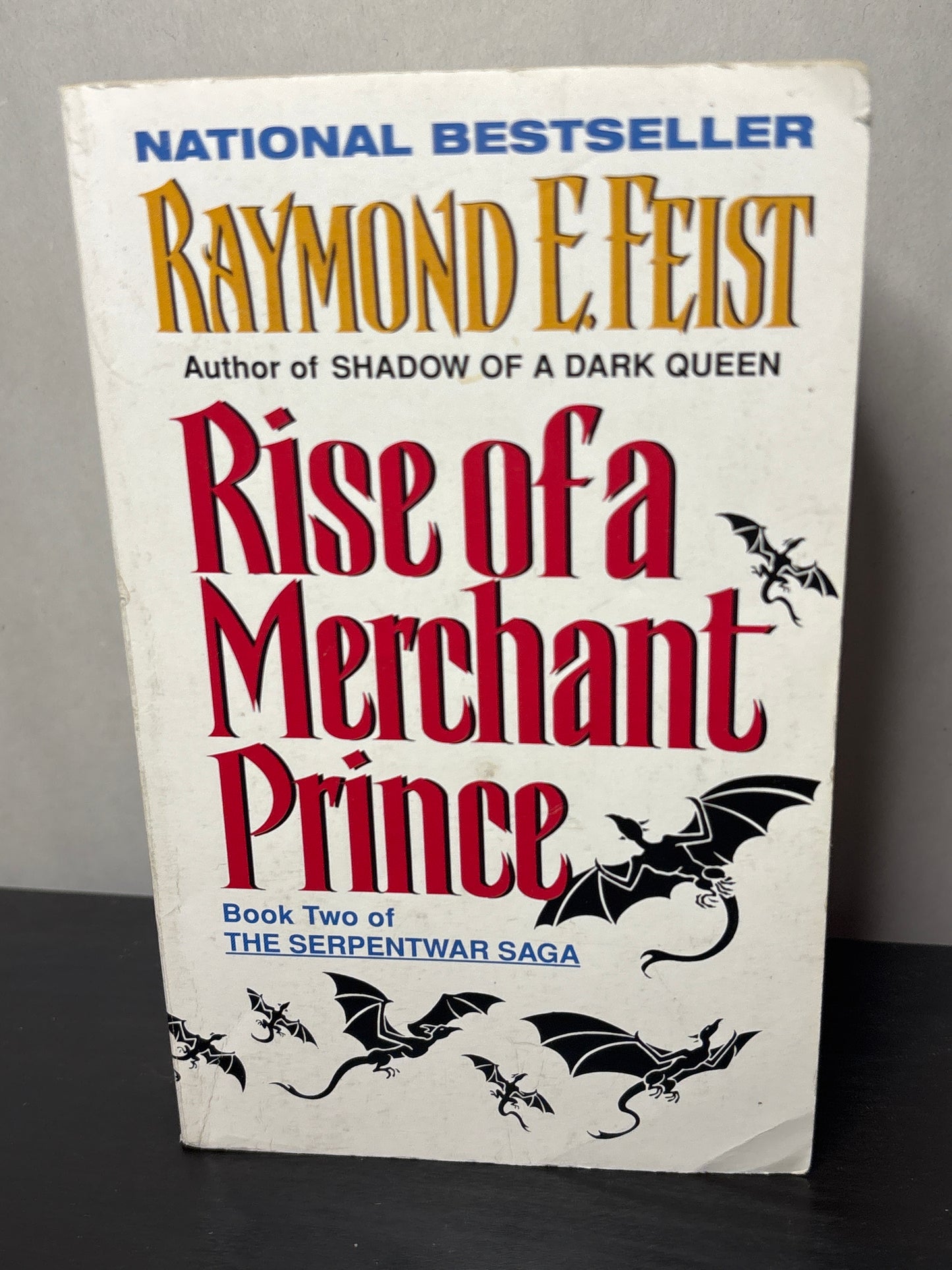 Rise of a Merchant Prince by Raymond E. Feist (The Serpentwar Saga #2) | Vintage Fantasy