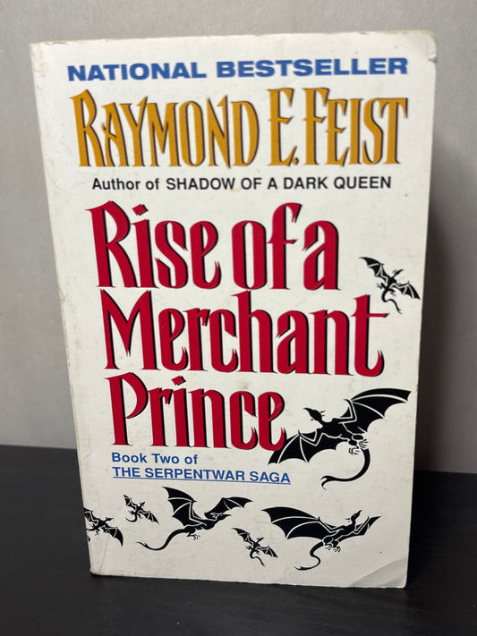 Rise of a Merchant Prince by Raymond E. Feist (The Serpentwar Saga #2) | Vintage Fantasy