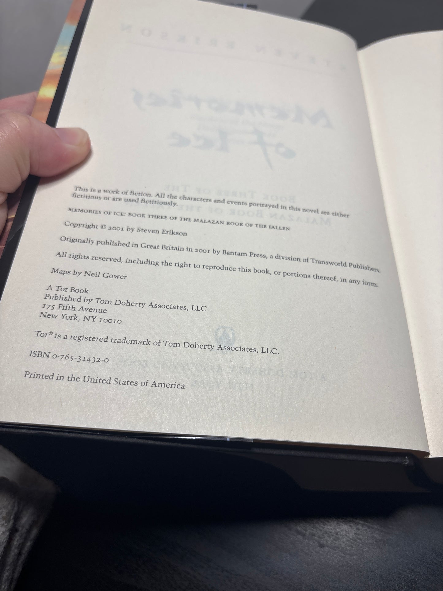 Memories of Ice by Steven Erikson