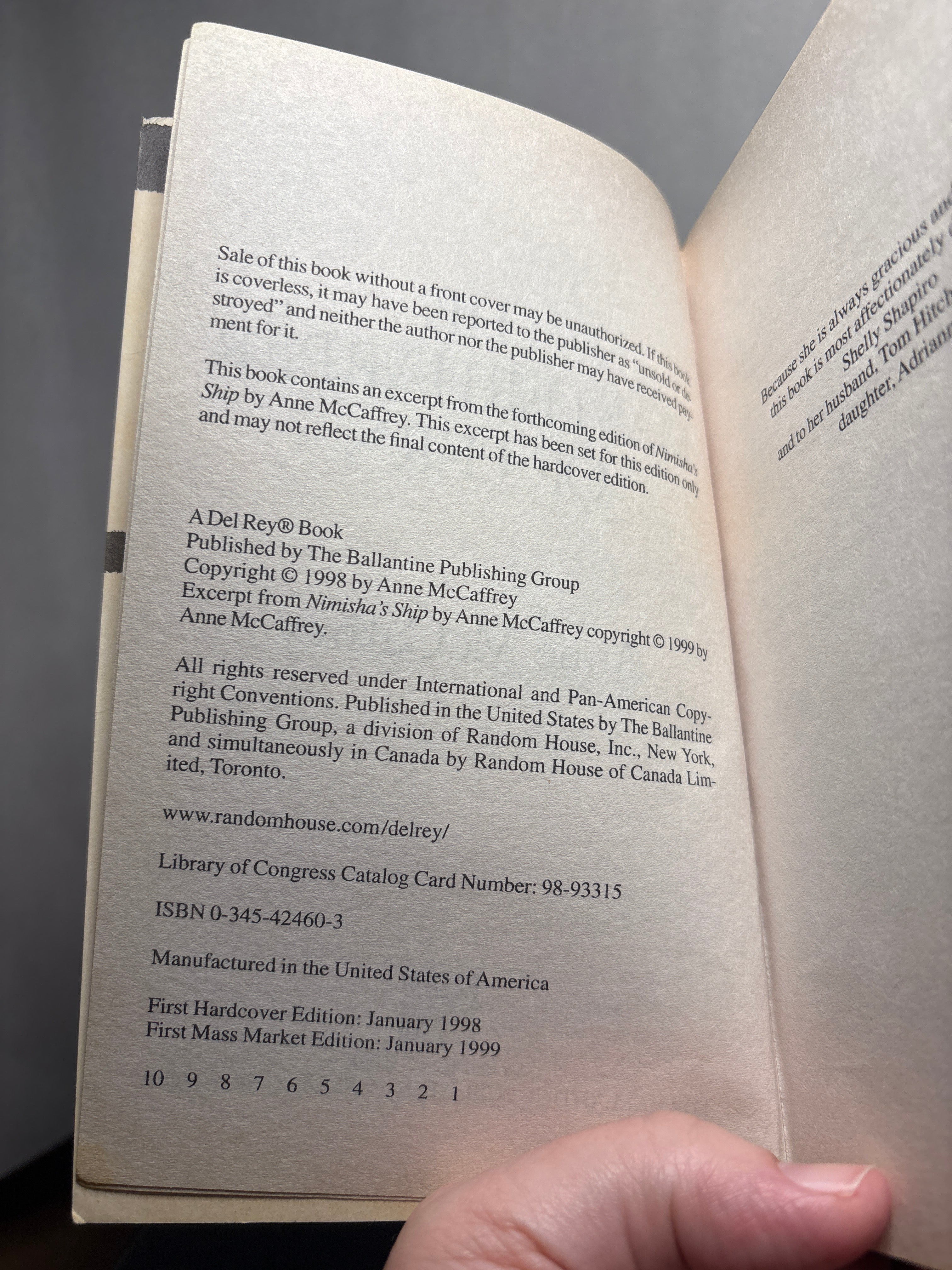 The Masterharper of Pern by Anne McCaffrey