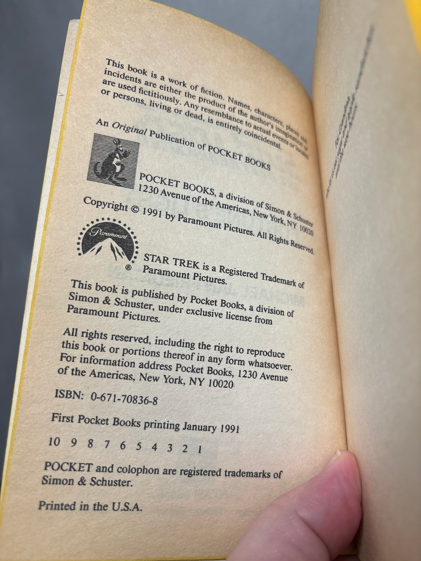 Fortune's Light by Michael Jan Friedman (Star Trek: The Next Generation #15) | Classic Sci-Fi
