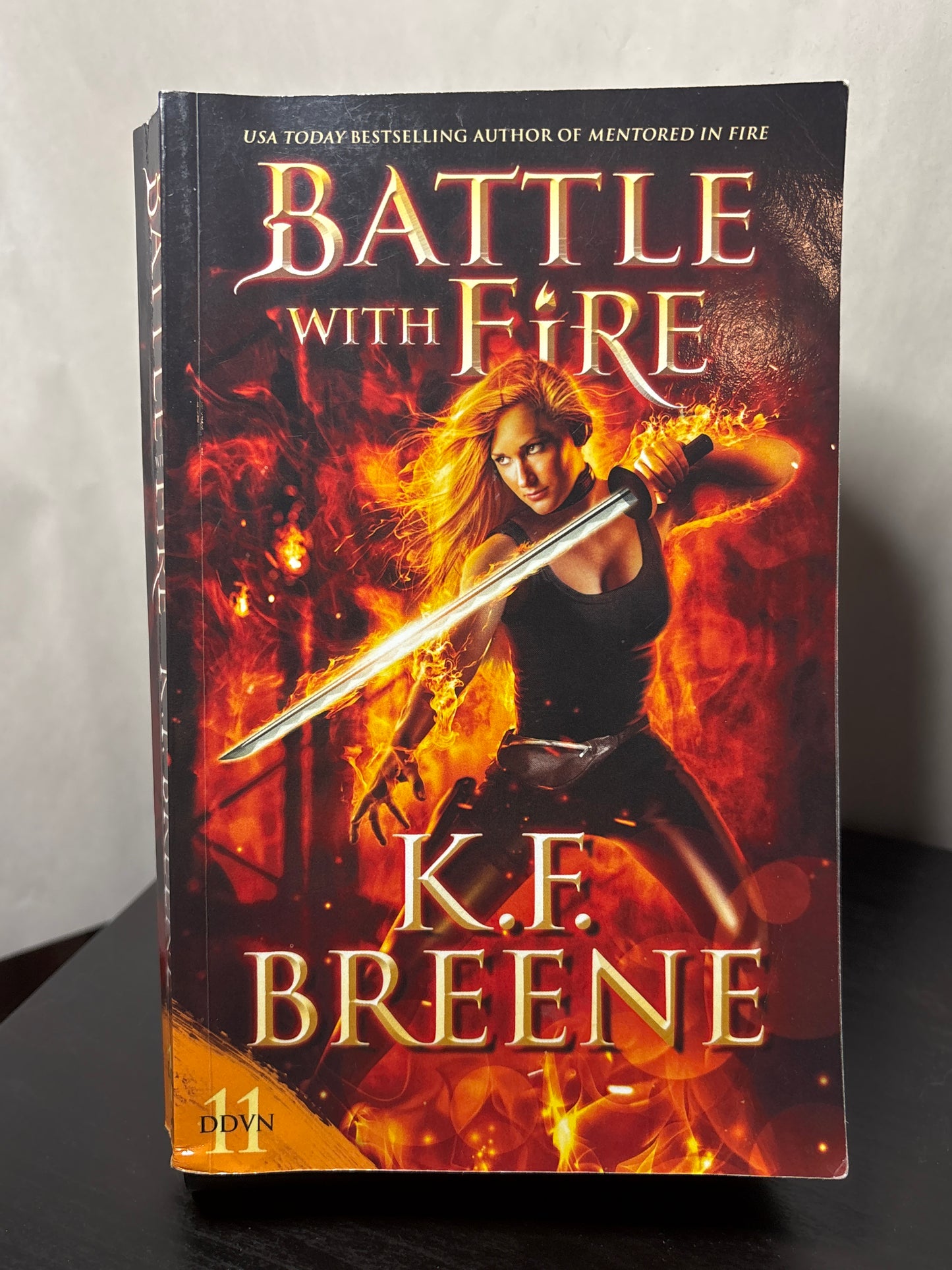 Battle with Fire by K.F. Breene (Demon Days & Vampire Nights #11) | Urban Fantasy