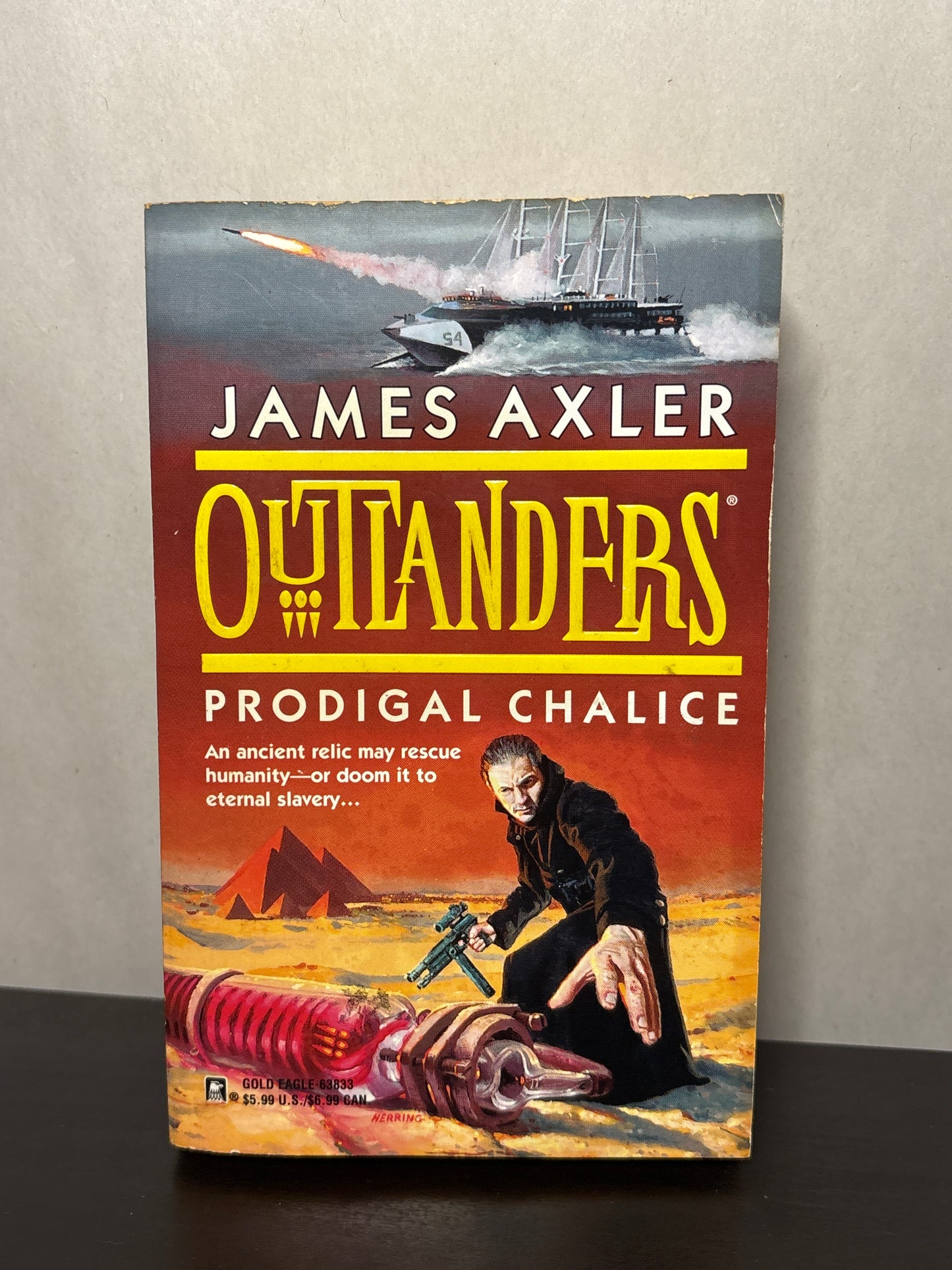 Prodigal Chalice by James Axler (Outlanders #20) | Vintage Science Fiction