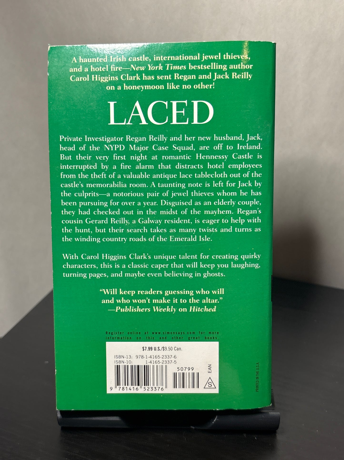 Laced by Carol Higgins Clark (Regan Reilly Mysteries #10)