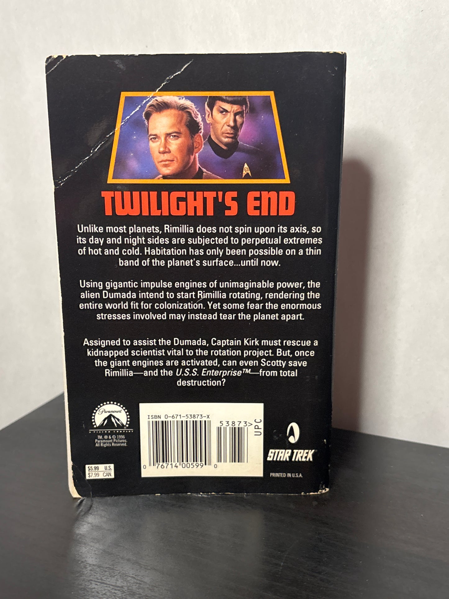Twilight's End by Jerry Oltion (Star Trek: The Original Series #77) | Vintage Science Fiction