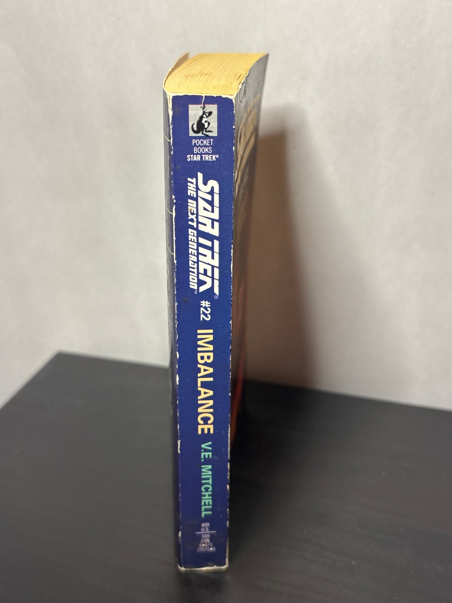 Imbalance by V.E. Mitchell (Star Trek: The Next Generation #22) | Vintage Sci-Fi