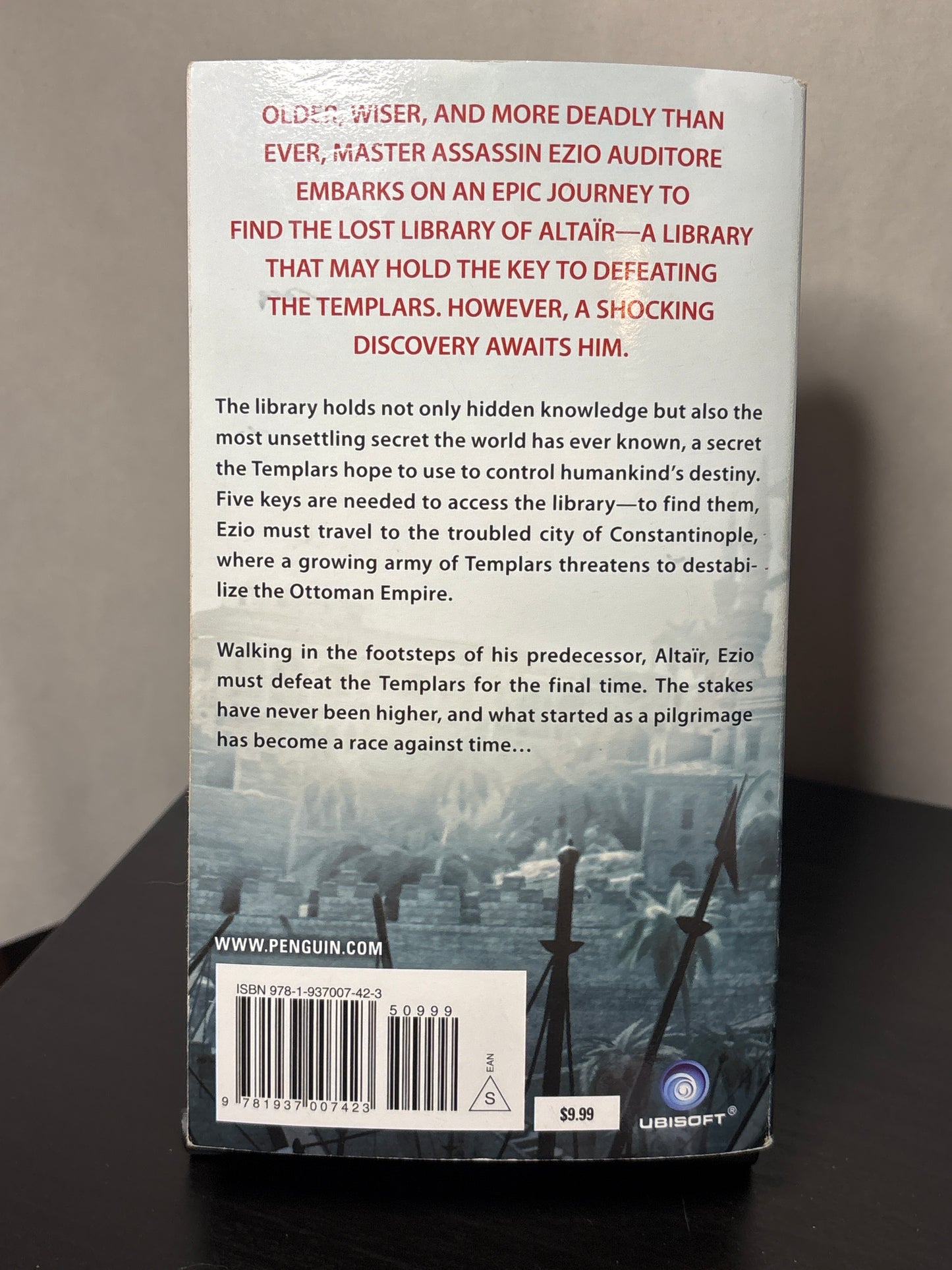 Revelations by Oliver Bowden (Assassin's Creed #4) | Video Game Inspired Fantasy