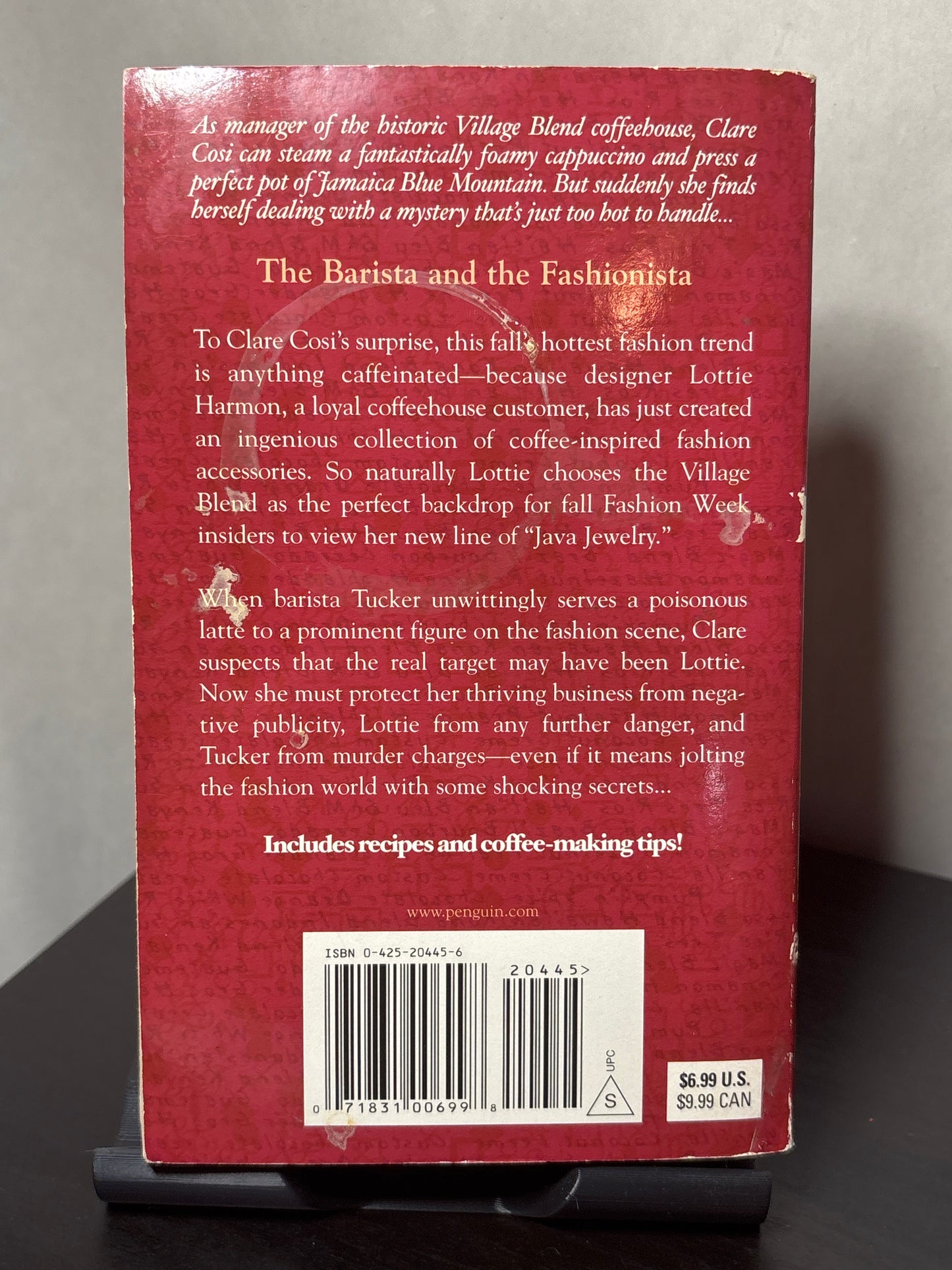 Latte Trouble by Cleo Coyle (Coffehouse Mystery #3) | Cozy Mystery