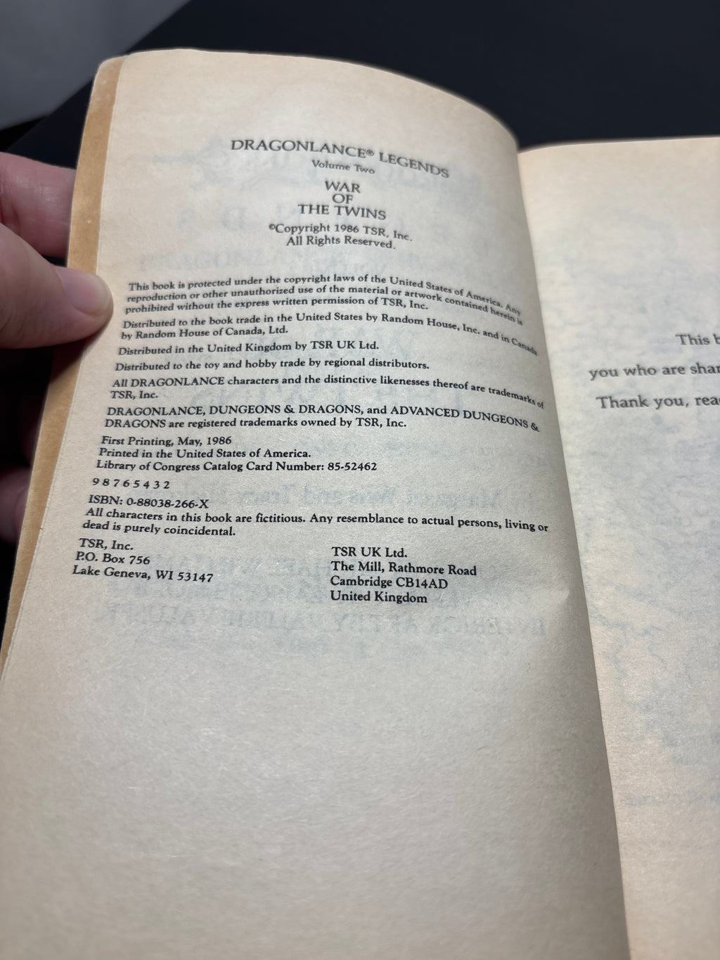 War of the Twins by Margaret Weis, Tracy Hickman (Dragonlance: Legends #2)