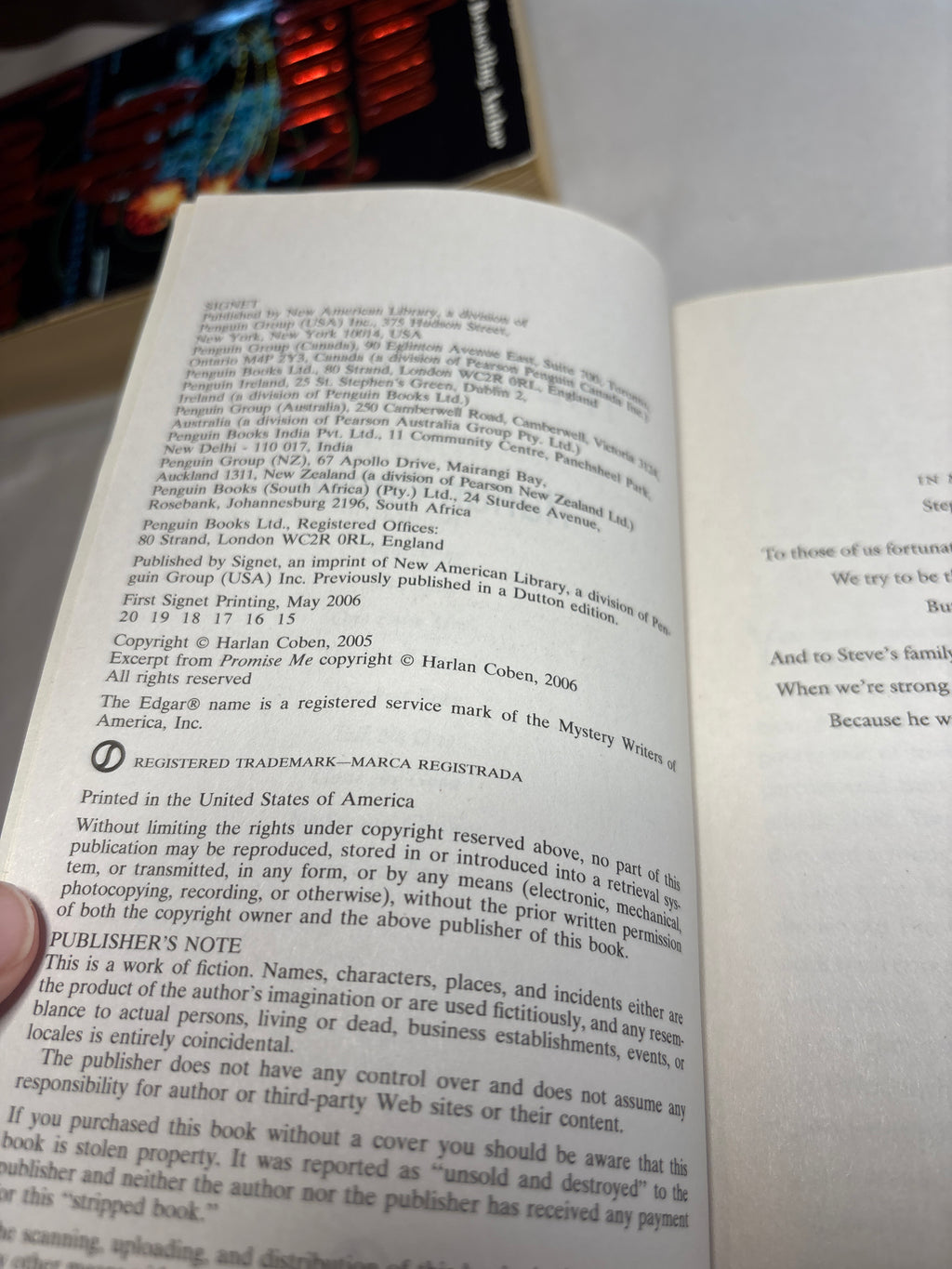 The Innocent by Harlan Coben