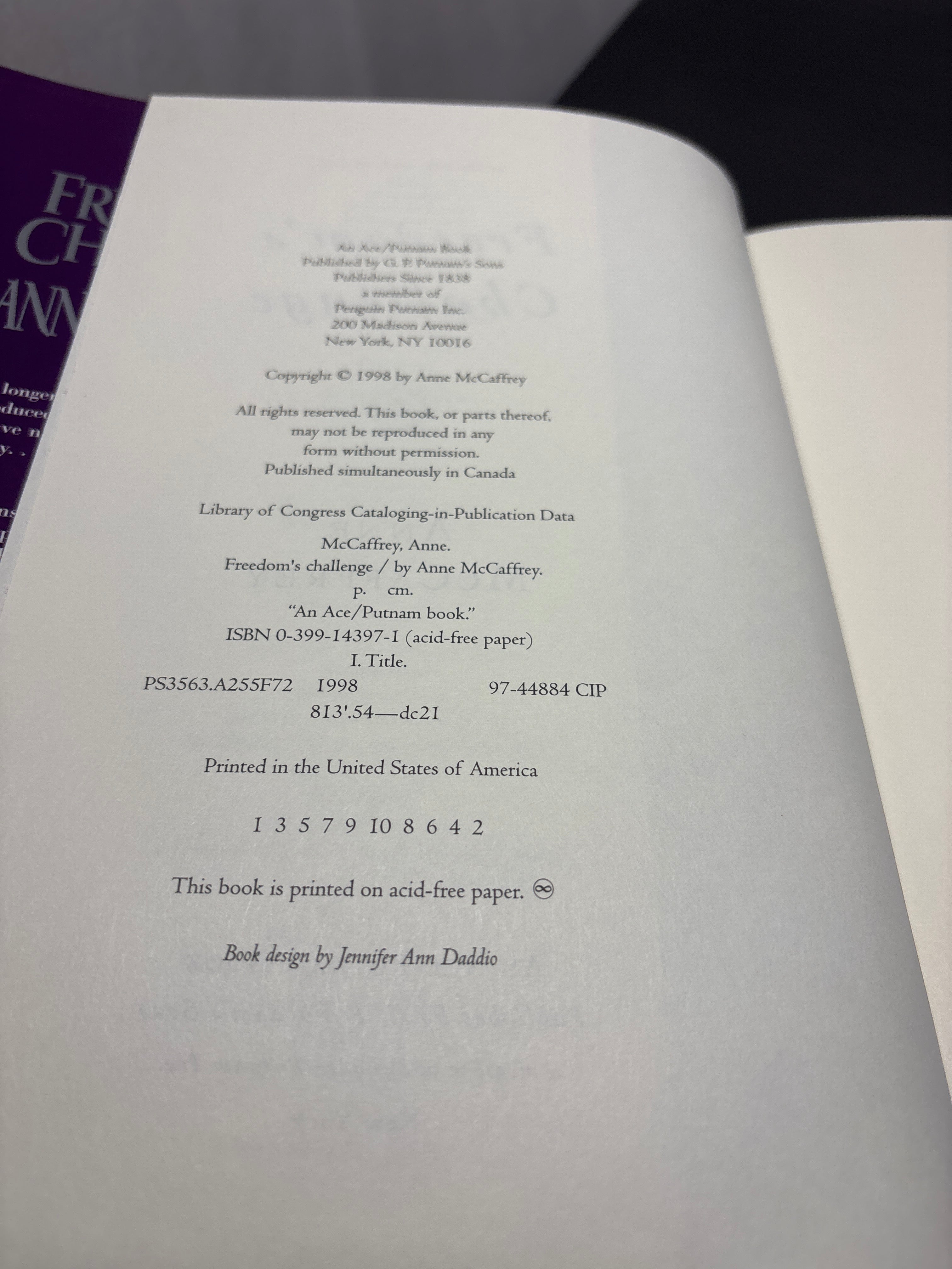 Freedom's Challenge by Anne McCaffrey (Catteni #3)