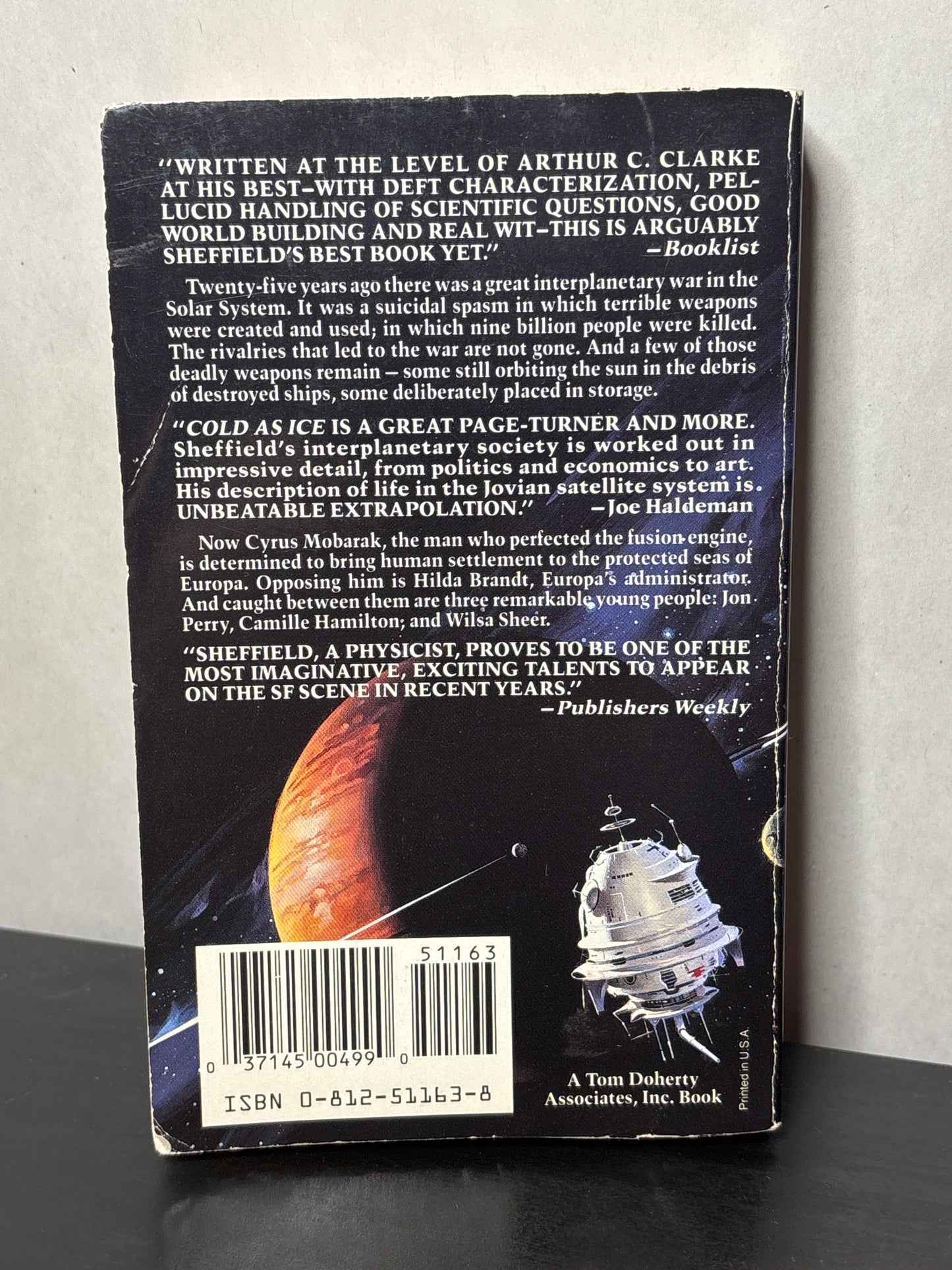 Cold as Ice by Charles Sheffield (Cold as Ice #1) |  Classic Sci-Fi