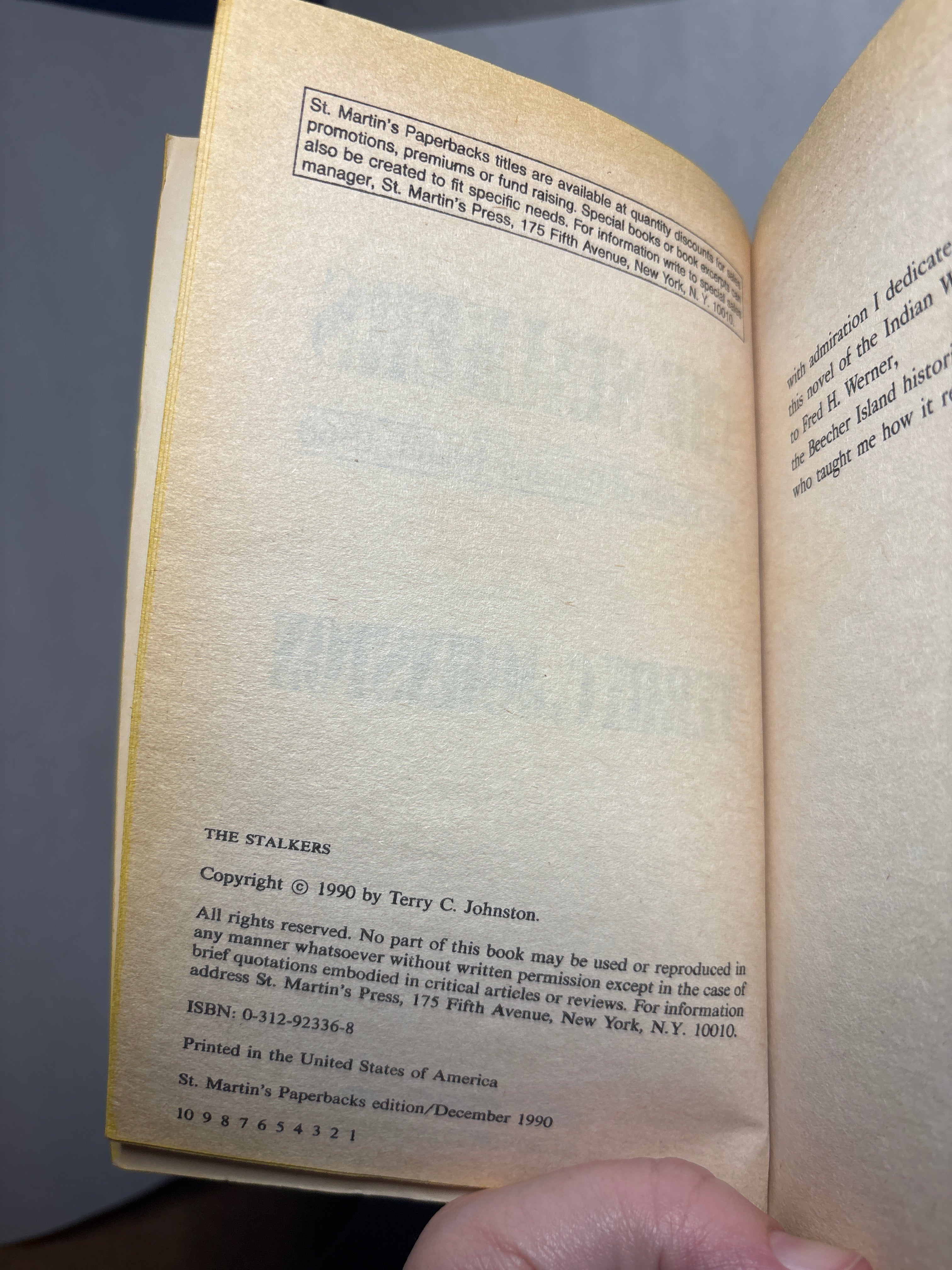 The Stalkers by Terry C. Johnston (Plainsmen #3)