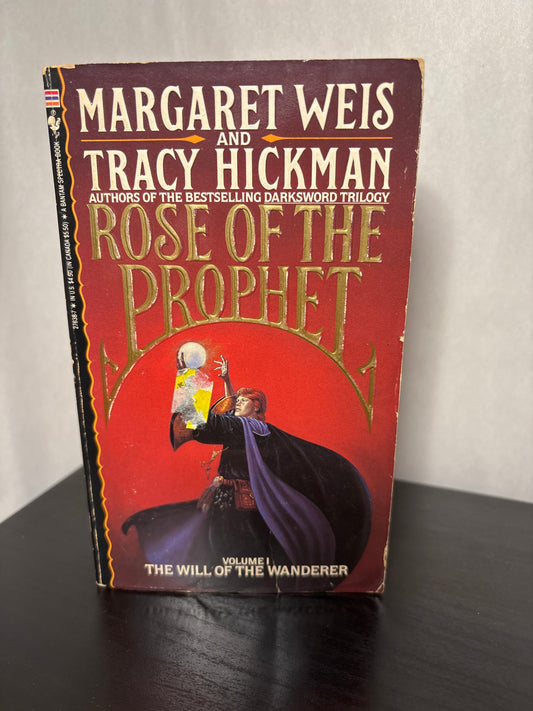 The Will of the Wanderer by Margaret Weis, Tracy Hickman (Rose of the Prophet #1) | Vintage Fantasy