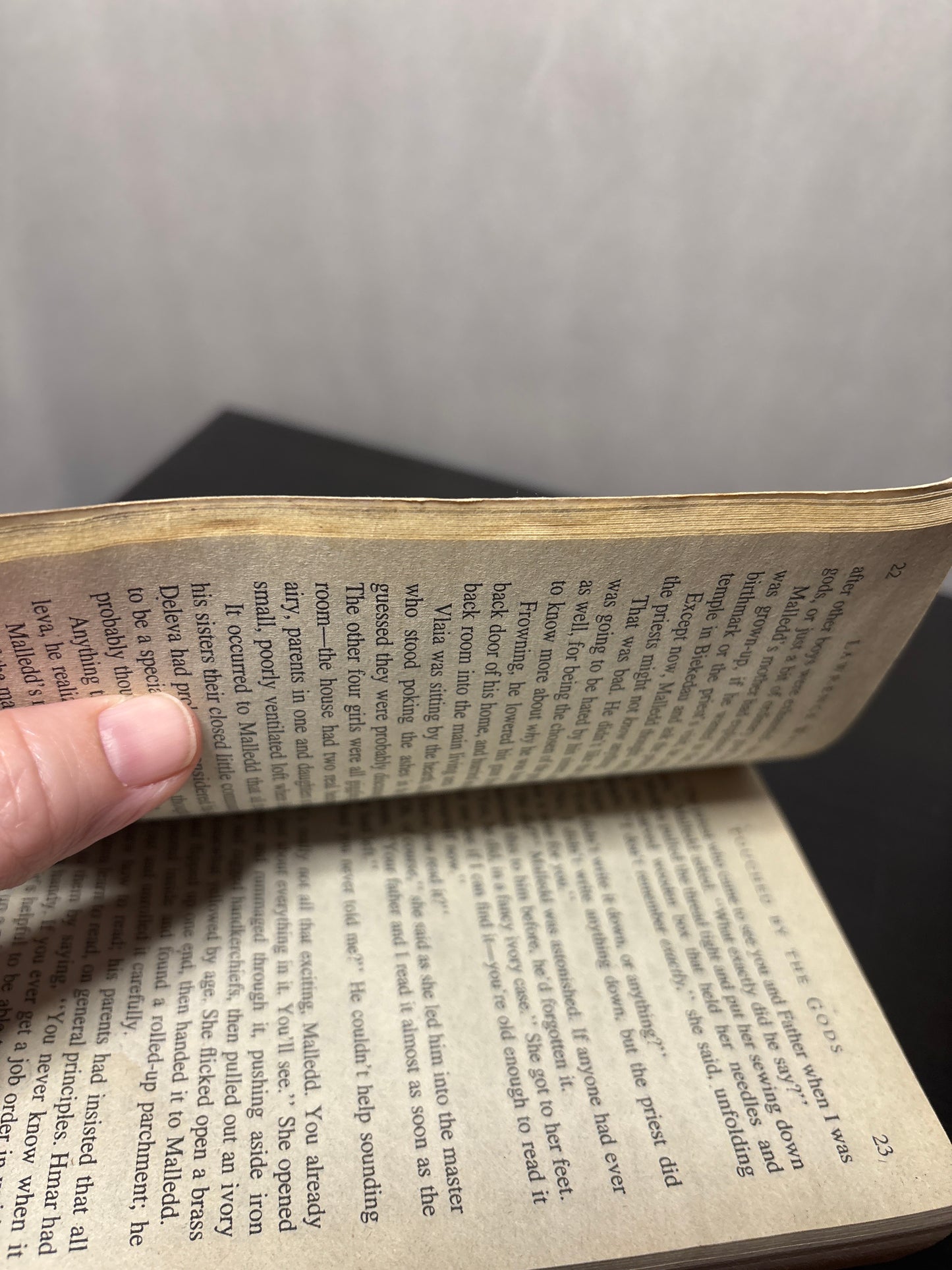Touched by the Gods by Lawrence Watt-Evans | Vintage Fantasy