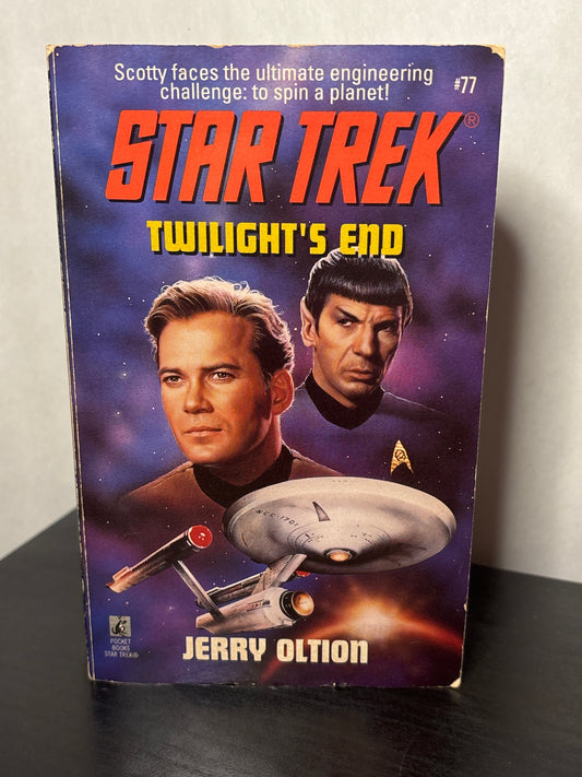 Twilight's End by Jerry Oltion (Star Trek: The Original Series #77) | Vintage Science Fiction