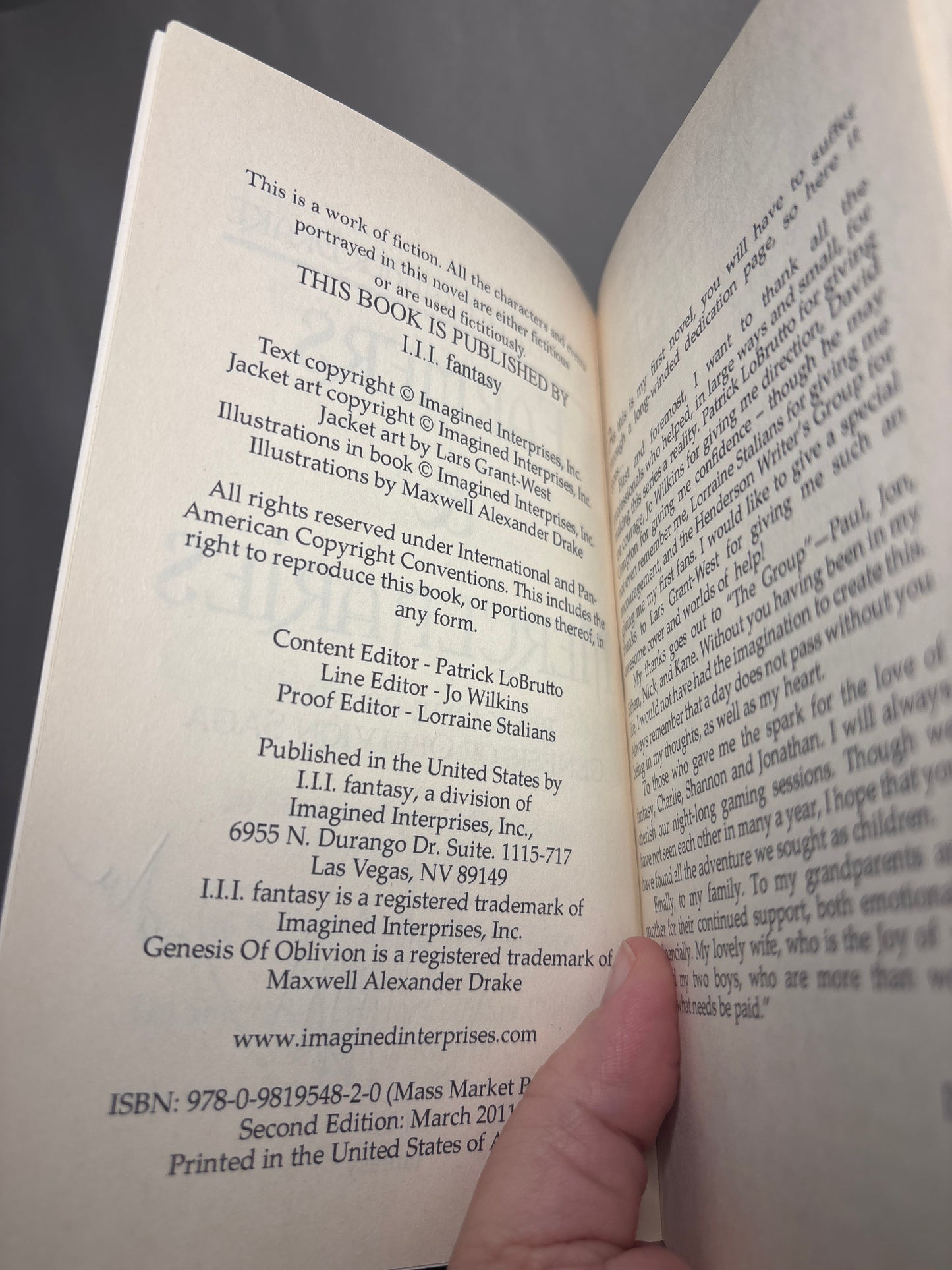 Farmers & Mercenaries **Autographed** by Maxwell Alexander Drake (Genesis of Oblivion #1) | Classic Fantasy
