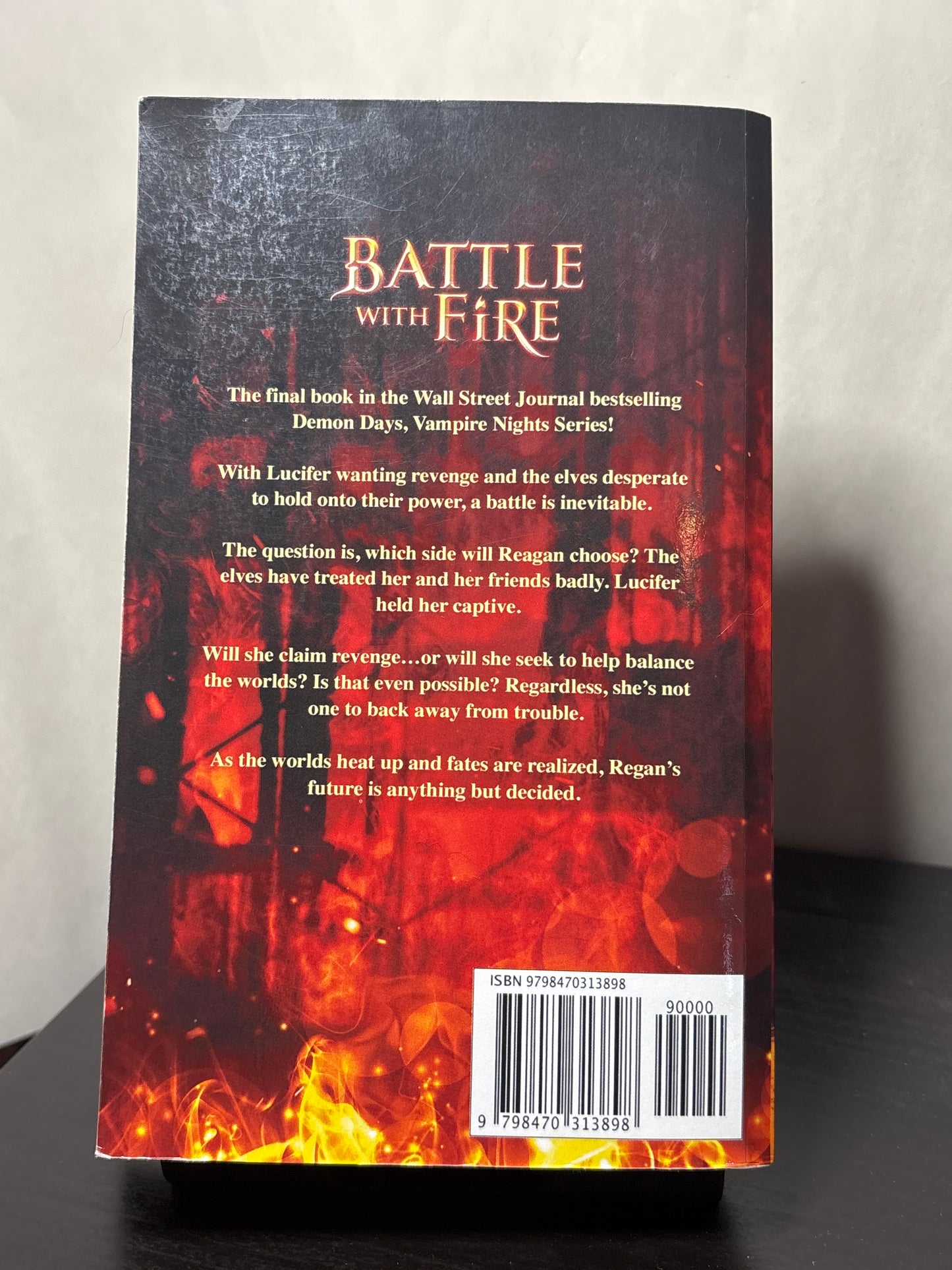 Battle with Fire by K.F. Breene (Demon Days & Vampire Nights #11) | Urban Fantasy