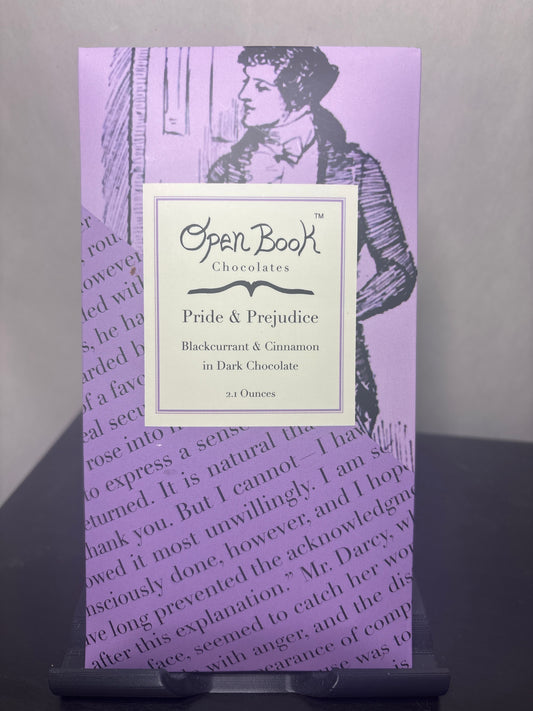 Open Book Chocolates - Pride & Prejudice | Handmade Gourmet Literary Themed Chocolates
