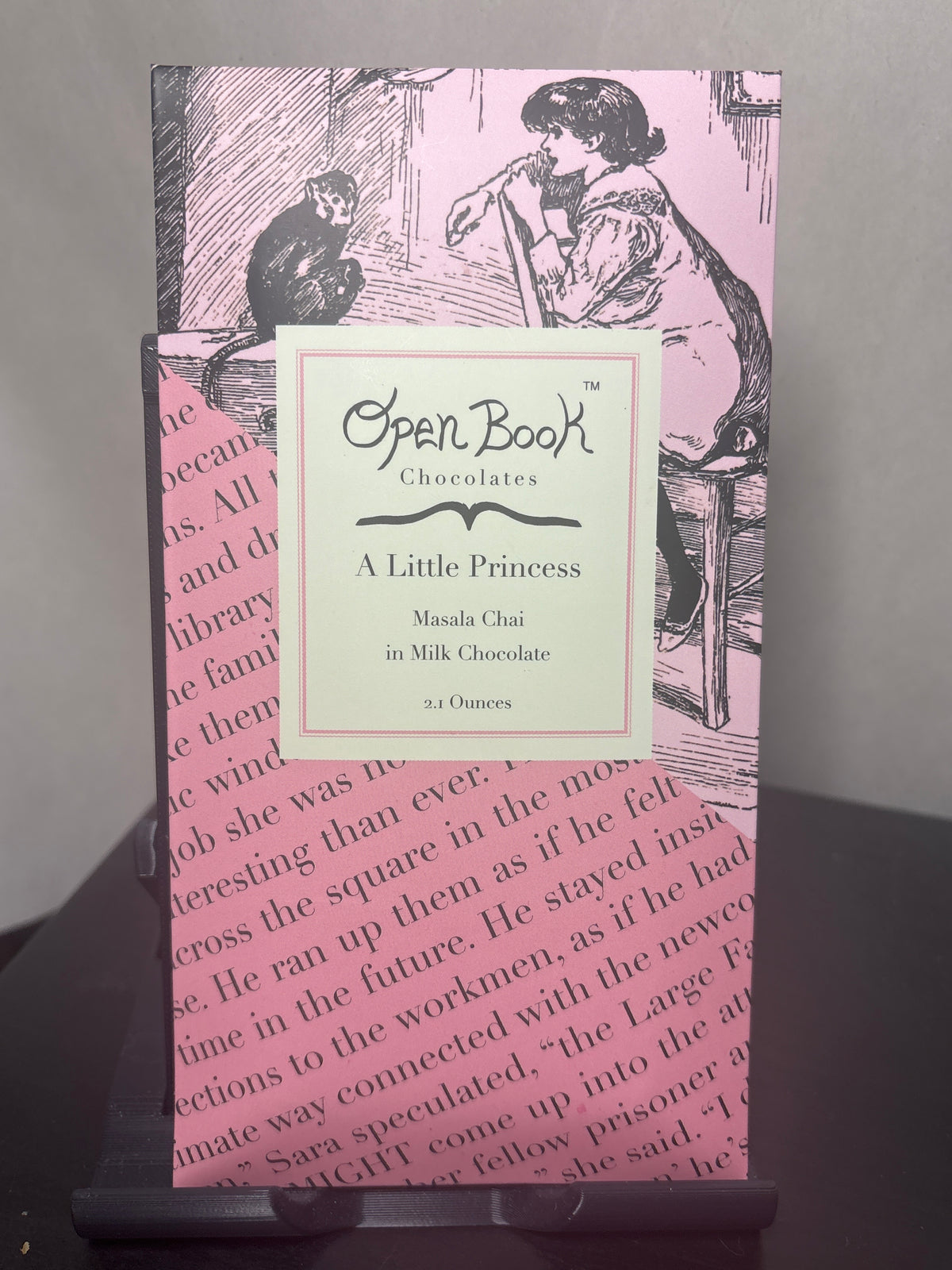 Open Book Chocolates - A Little Princess | Handmade Gourmet Literary Themed Chocolates