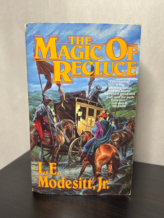 The Magic of Recluce by L. E. Modesitt Jr (The Saga of Recluse #1) | Vintage Epic Fantasy