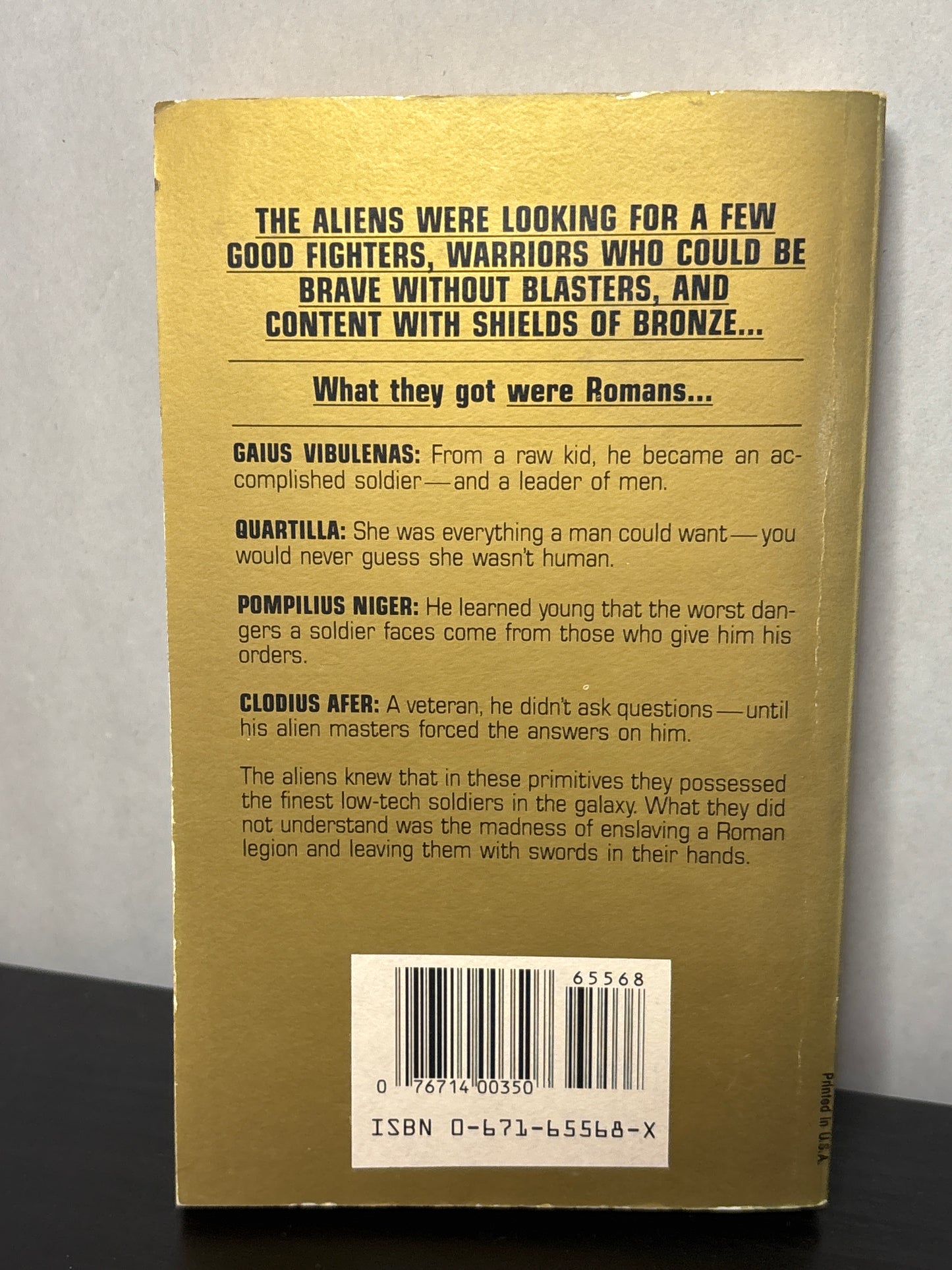 Ranks of Bronze by David Drake (Earth Legions #1) | Vintage Science Fiction