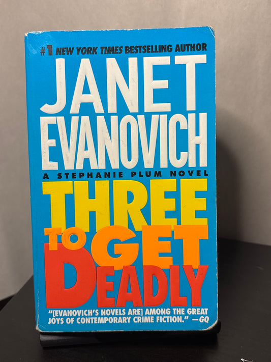 Three to Get Deadly by Janet Evanovich (Stephanie Plum #3) | Humorous Mystery
