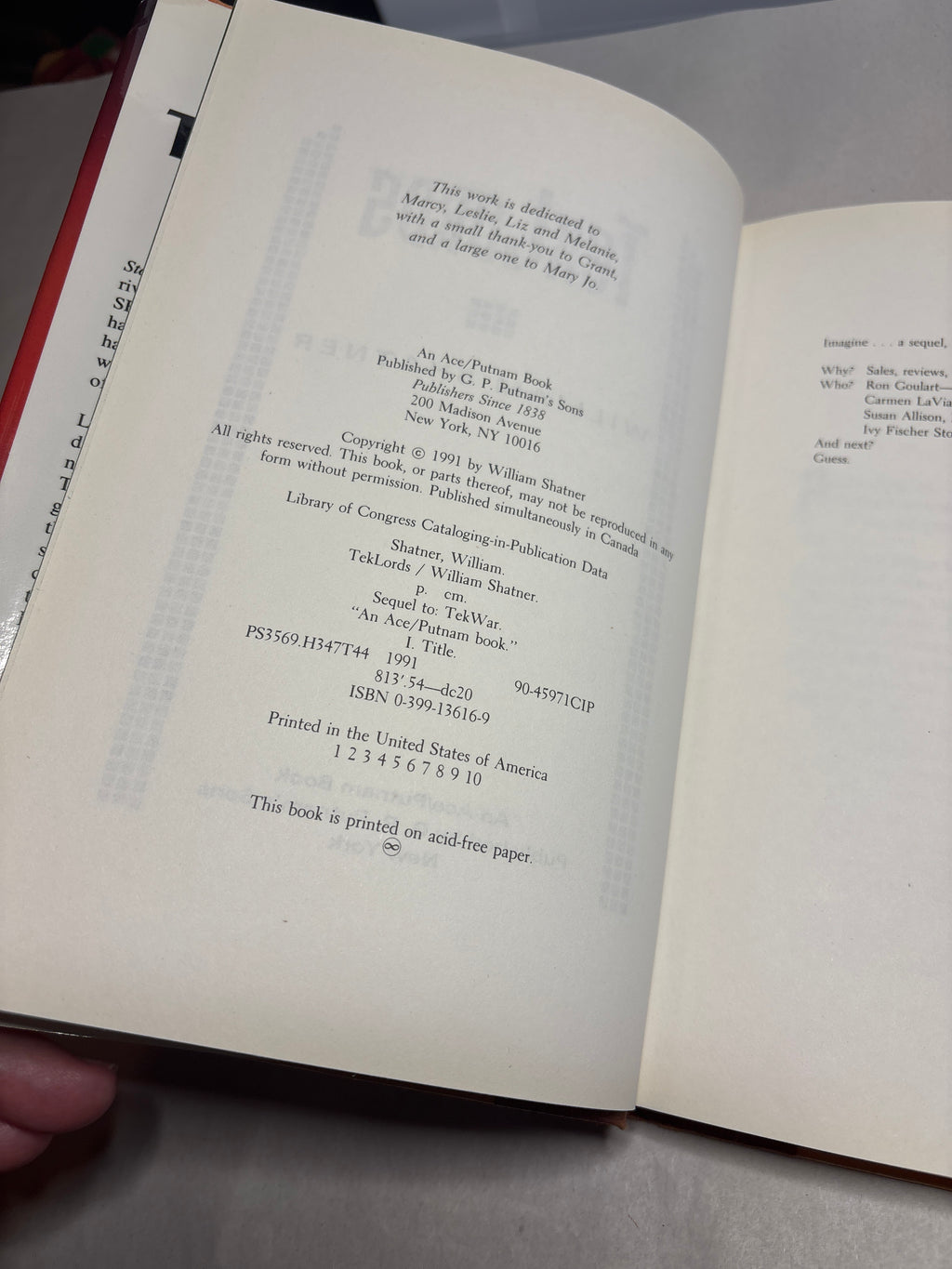 Tek Lords by William Shatner (Tek War #2)