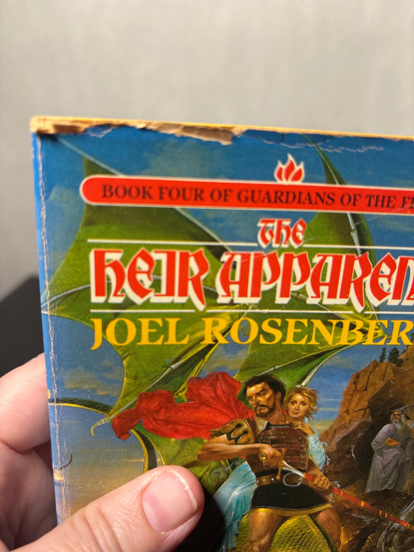 The Heir Apparent by Joel Rosenberg (Guardians of the Flame #4) | Vintage Fantasy