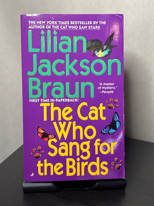 The Cat Who Sang for the Birds by Lilian Jackson Braun ( The Cat Who... #20) | Cozy Cat Mystery