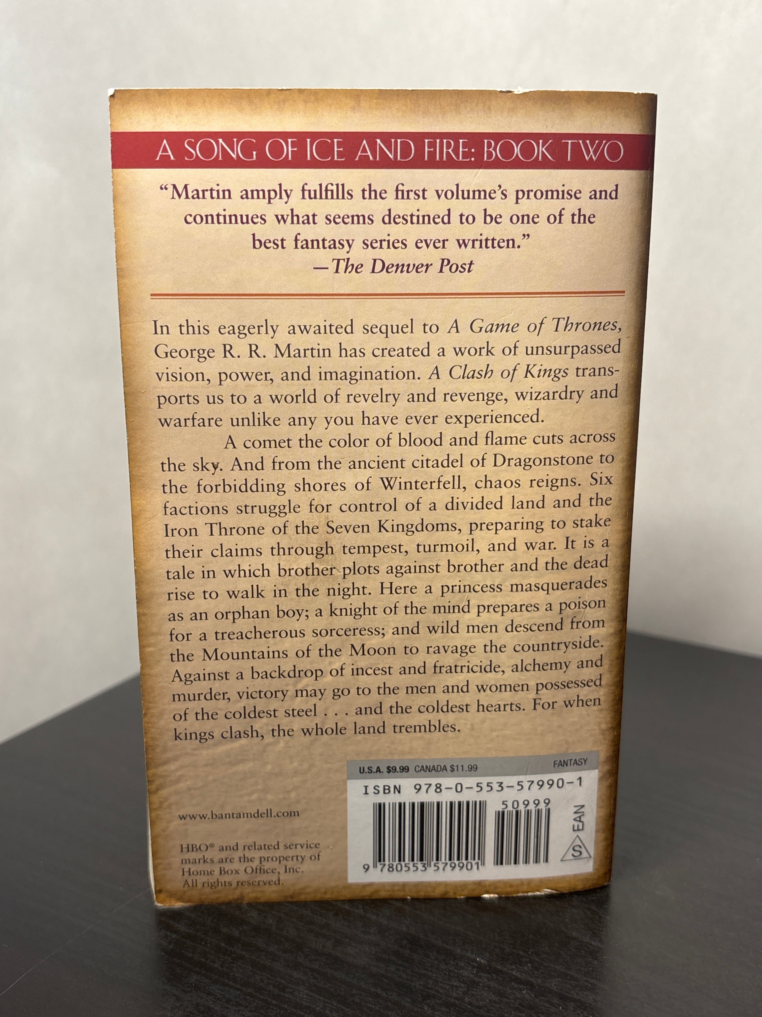 A Clash of Kings by George R.R. Martin (A Song of Ice and Fire #2)