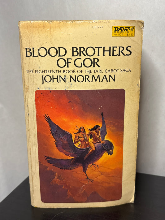 Blood Brothers of Gor by John Norman (Gor #18) | Vintage Fantasy