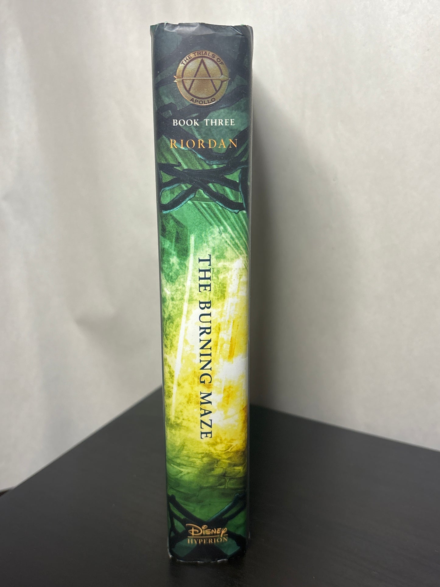 The Burning Maze by Rick Riordan (The Trials of Apollo #3)
