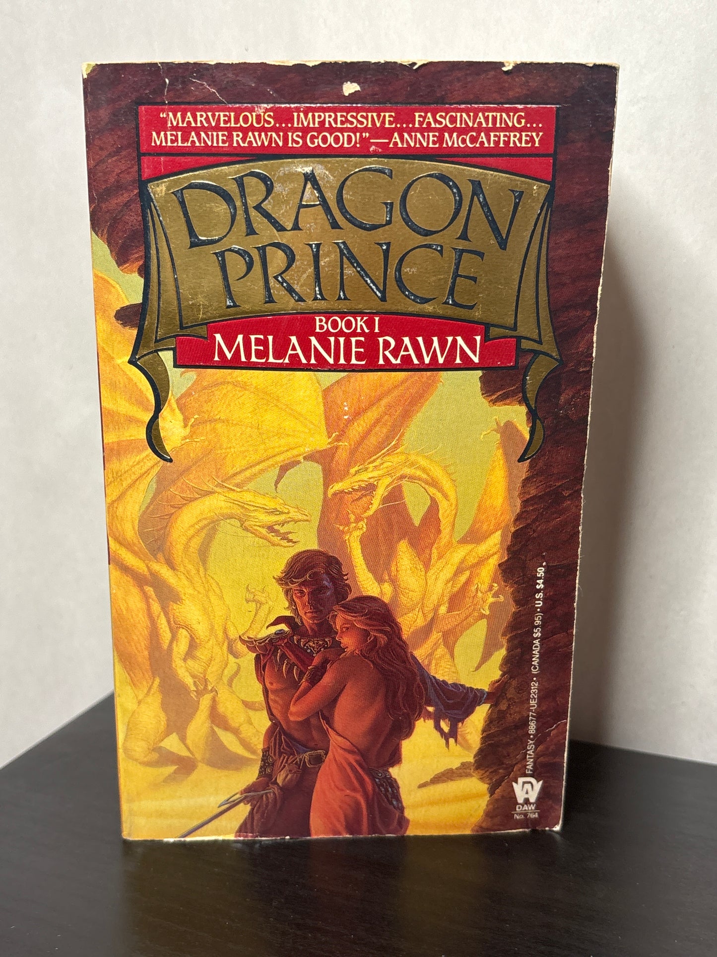 The Dragon Prince by Melanie Rawn (Dragon Prince #1) |  Vintage Fantasy with Dragons