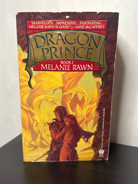 The Dragon Prince by Melanie Rawn (Dragon Prince #1) |  Vintage Fantasy with Dragons