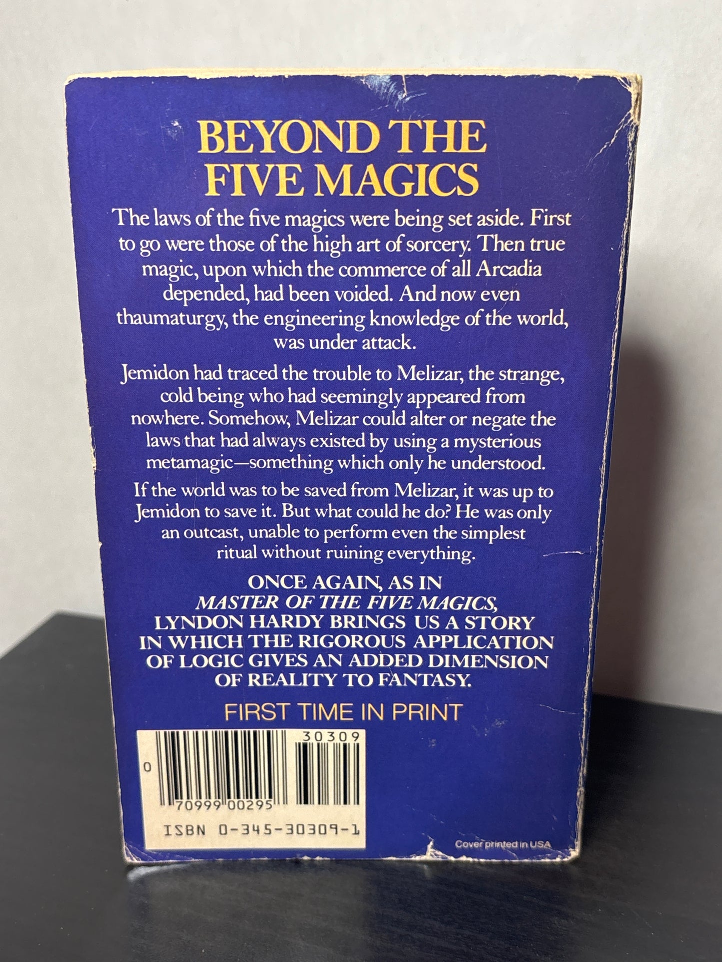 Secret of the Sixth Magic by Lyndon Hardy (Magic by the Numbers #2) | Vintage Fantasy