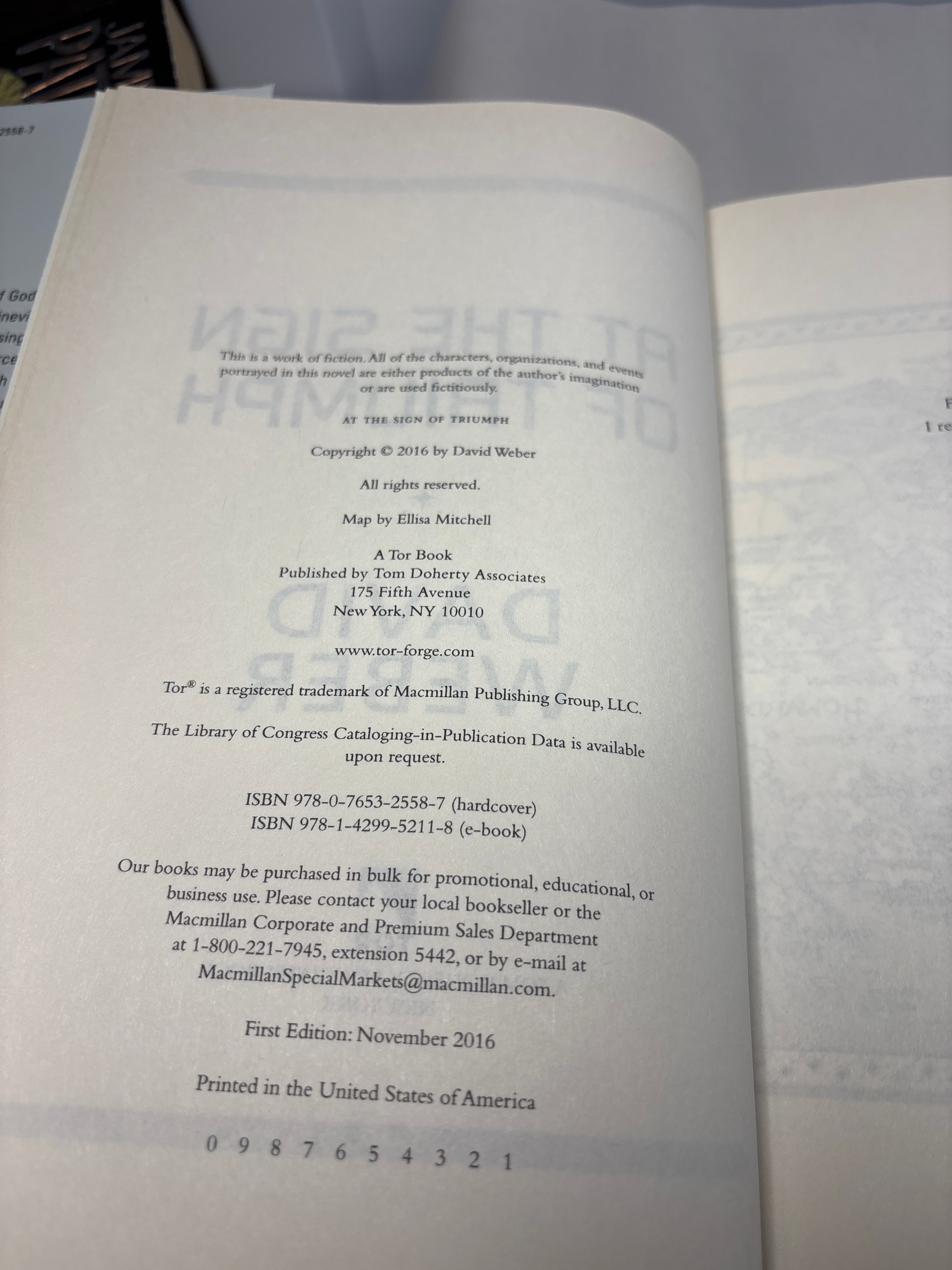 At the Sign of Triumph by David Weber (Signed) (Safehold #9)